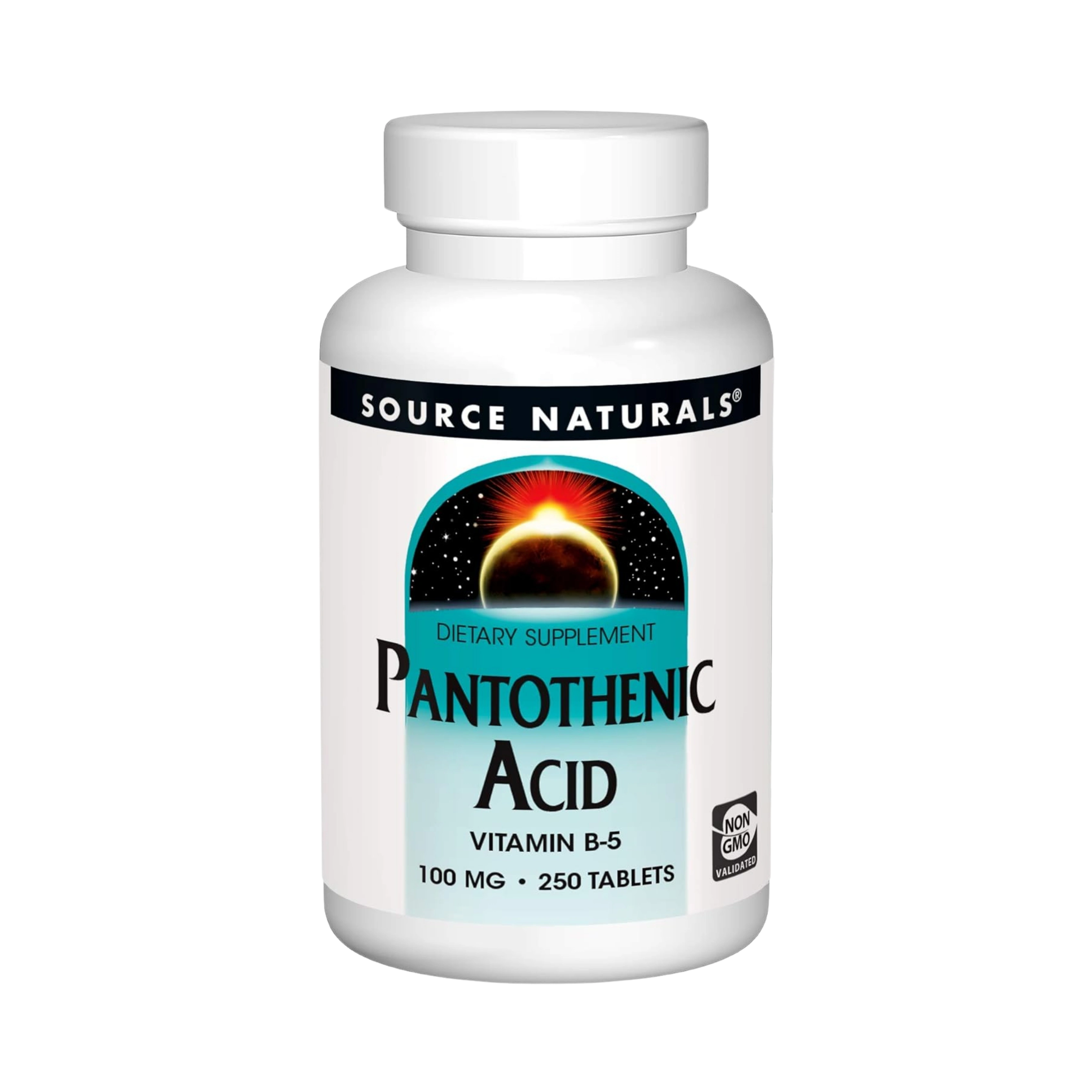 Source Naturals, Pantothenic Acid, 250 Mg, 100 Tablets