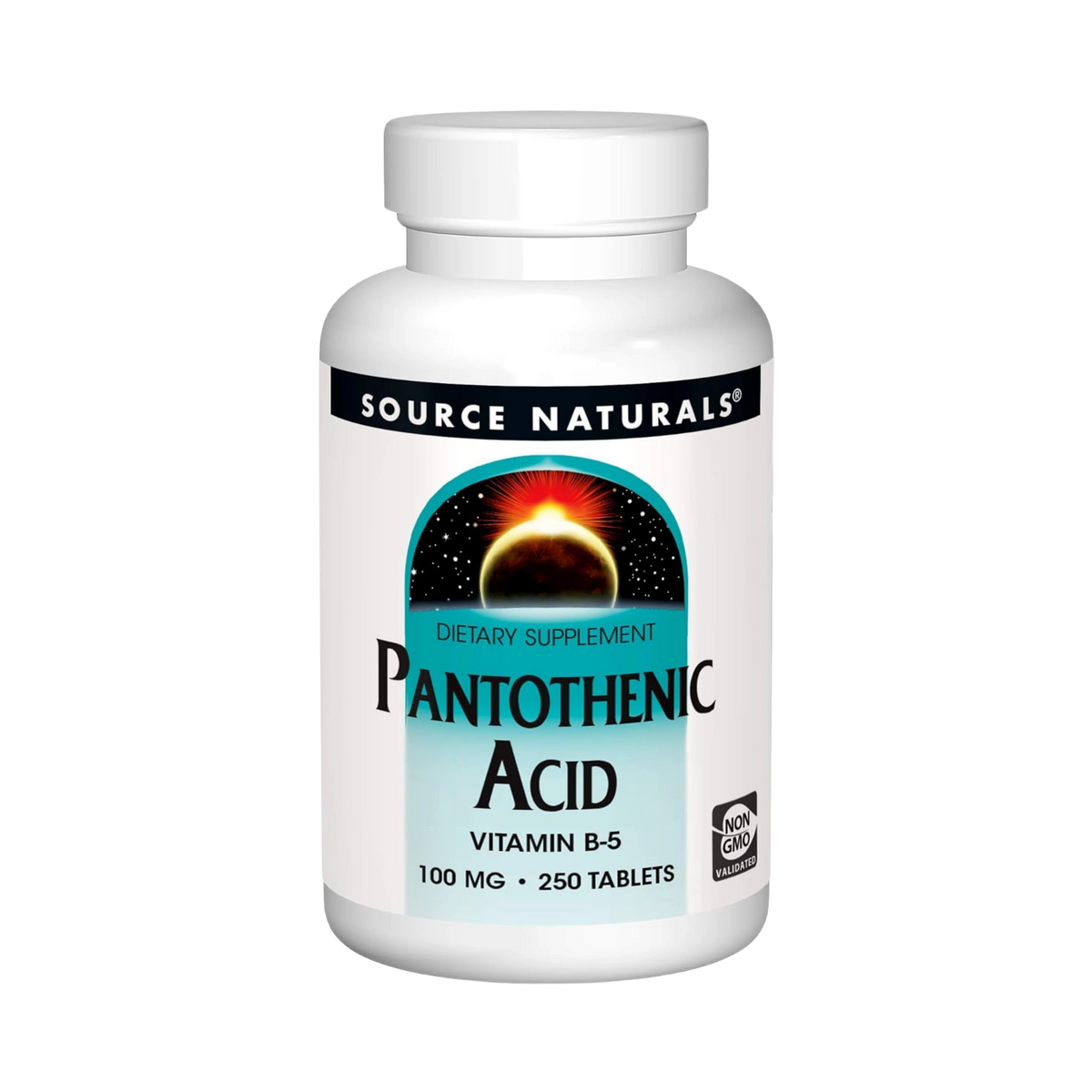 Source Naturals, Pantothenic Acid, 250 Mg, 100 Tablets