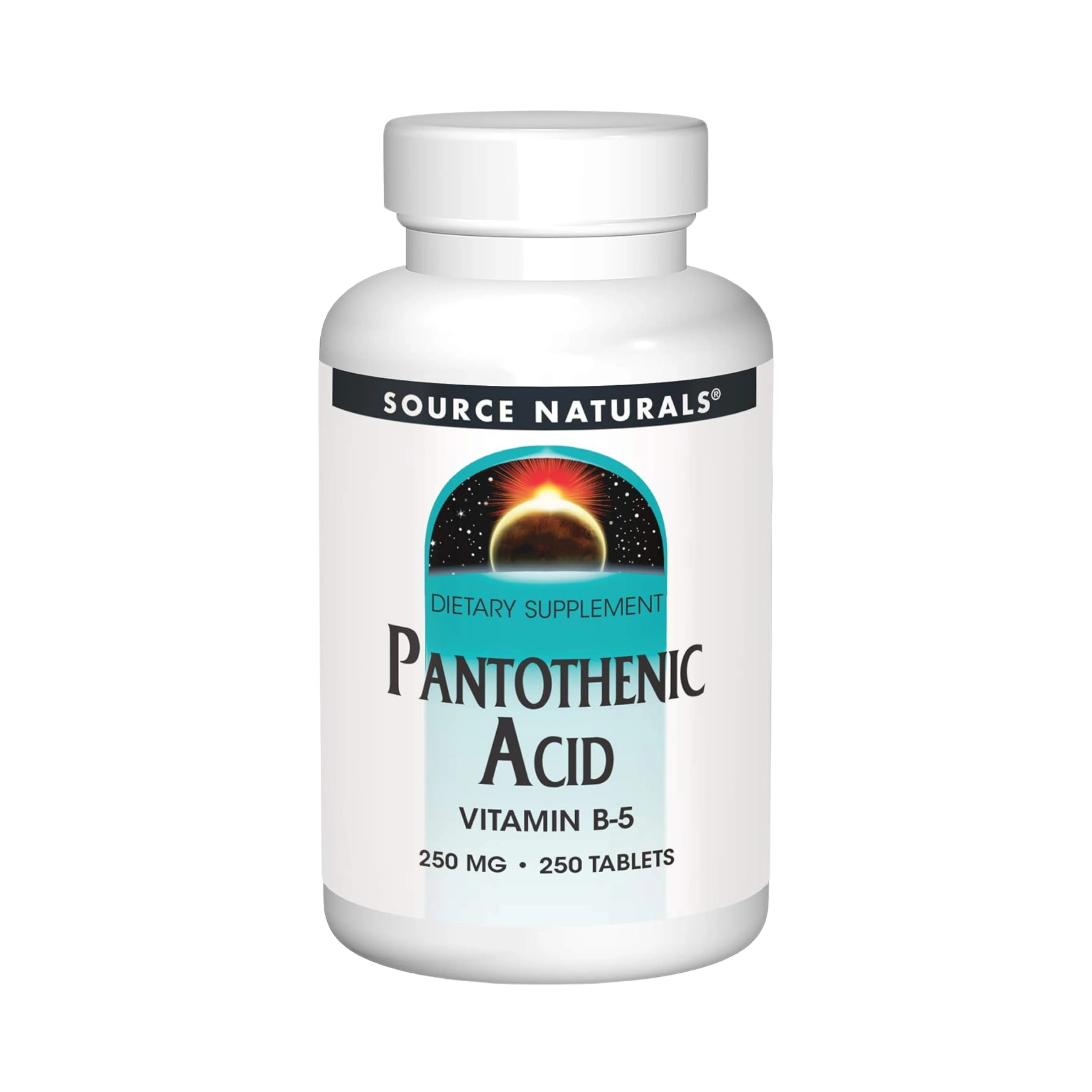 Source Naturals, Pantothenic Acid, 250 Mg, 250 Tablets
