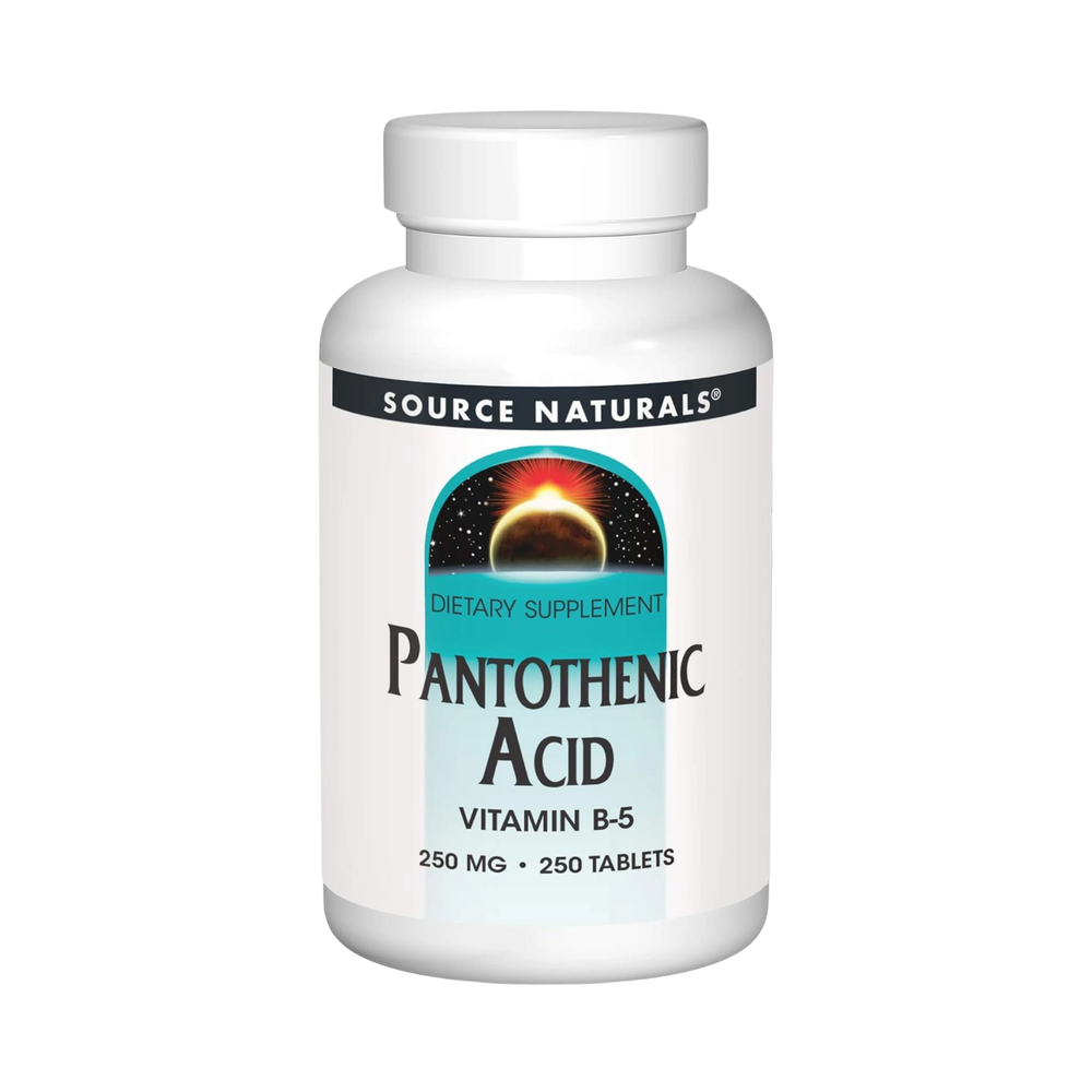 Source Naturals, Pantothenic Acid, 250 Mg, 250 Tablets