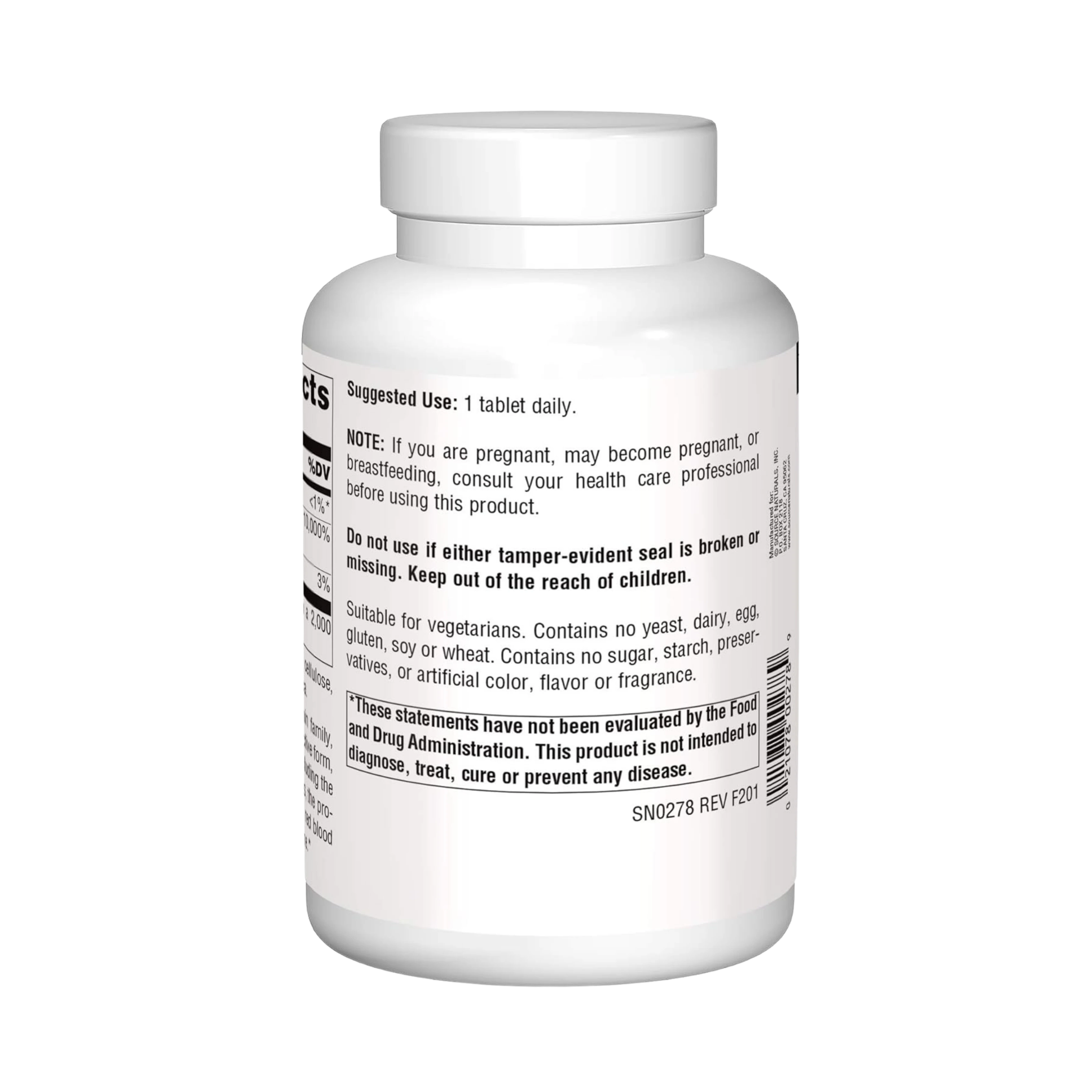 Source Naturals, Pantothenic Acid, 500 Mg, 200 Tablets