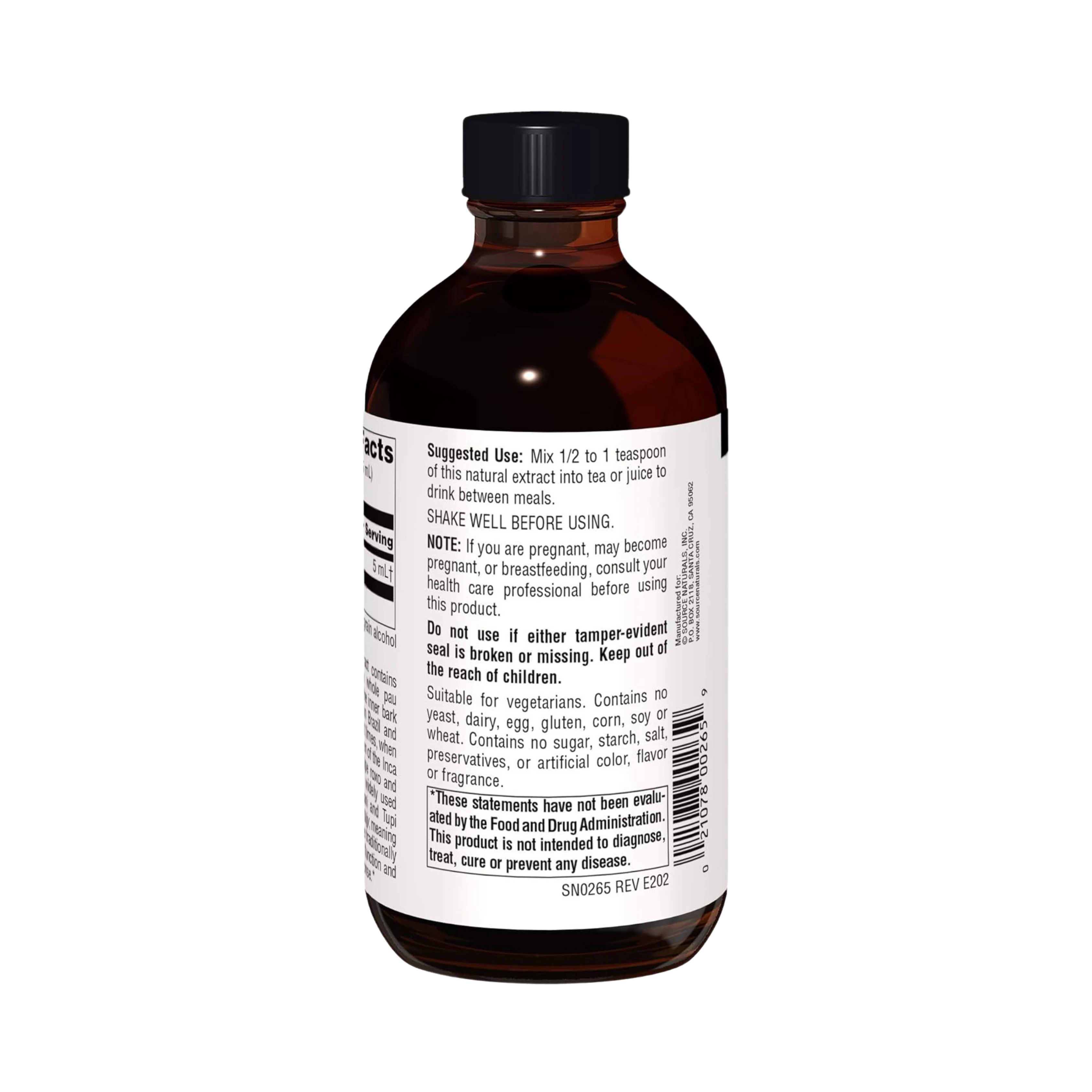 Source Naturals, Pau D'Arco, 4 Oz