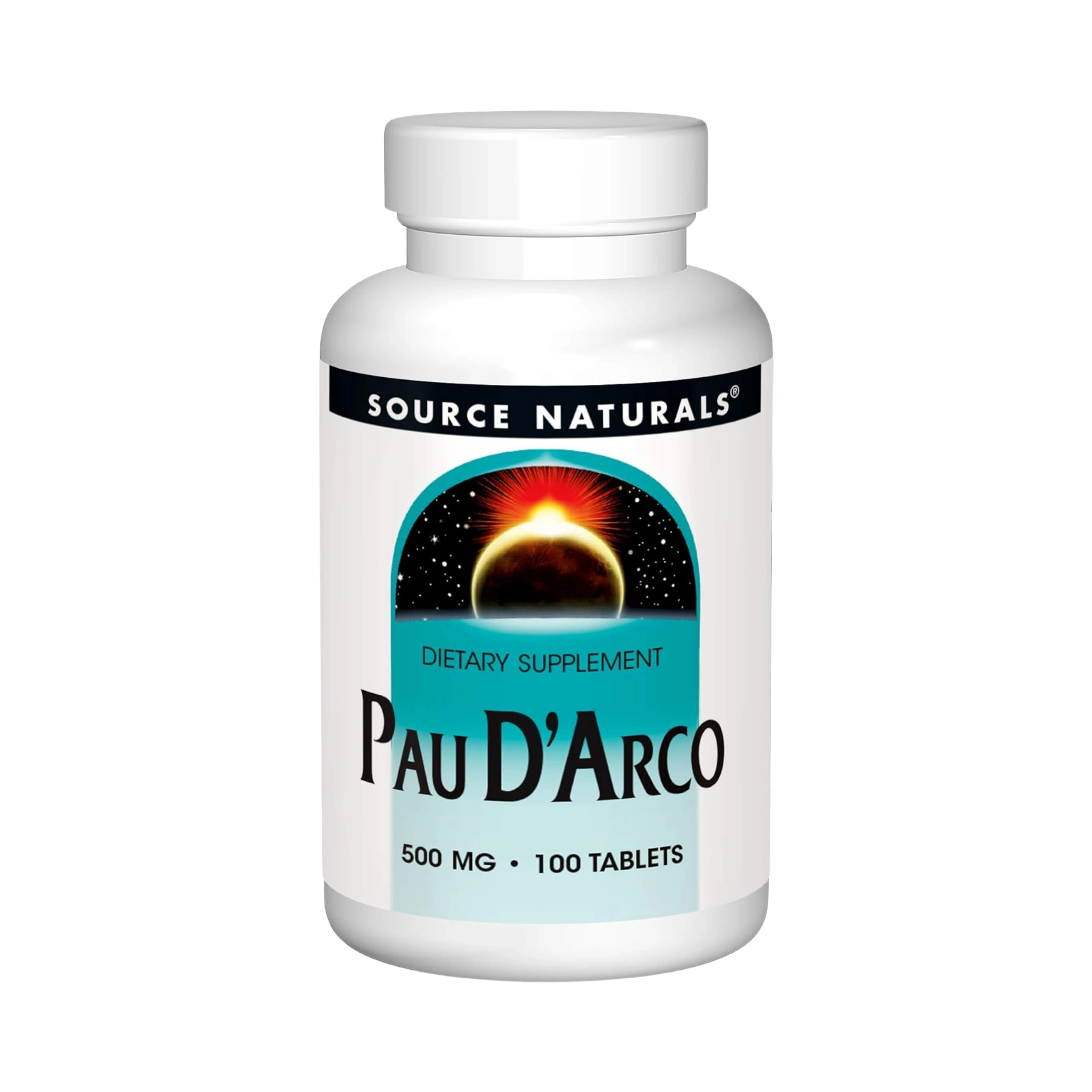 Source Naturals, Pau D'Arco, 500 Mg, 100 Tablets