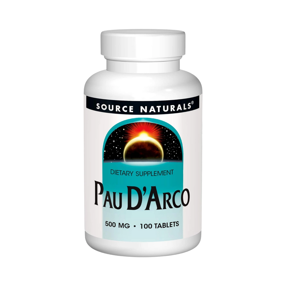 Source Naturals, Pau D'Arco, 500 Mg, 100 Tablets
