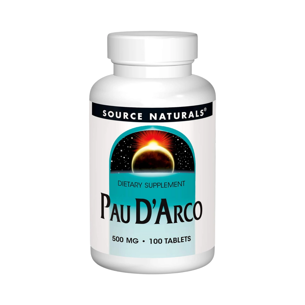 Source Naturals, Pau D'Arco, 500 Mg, 100 Tablets