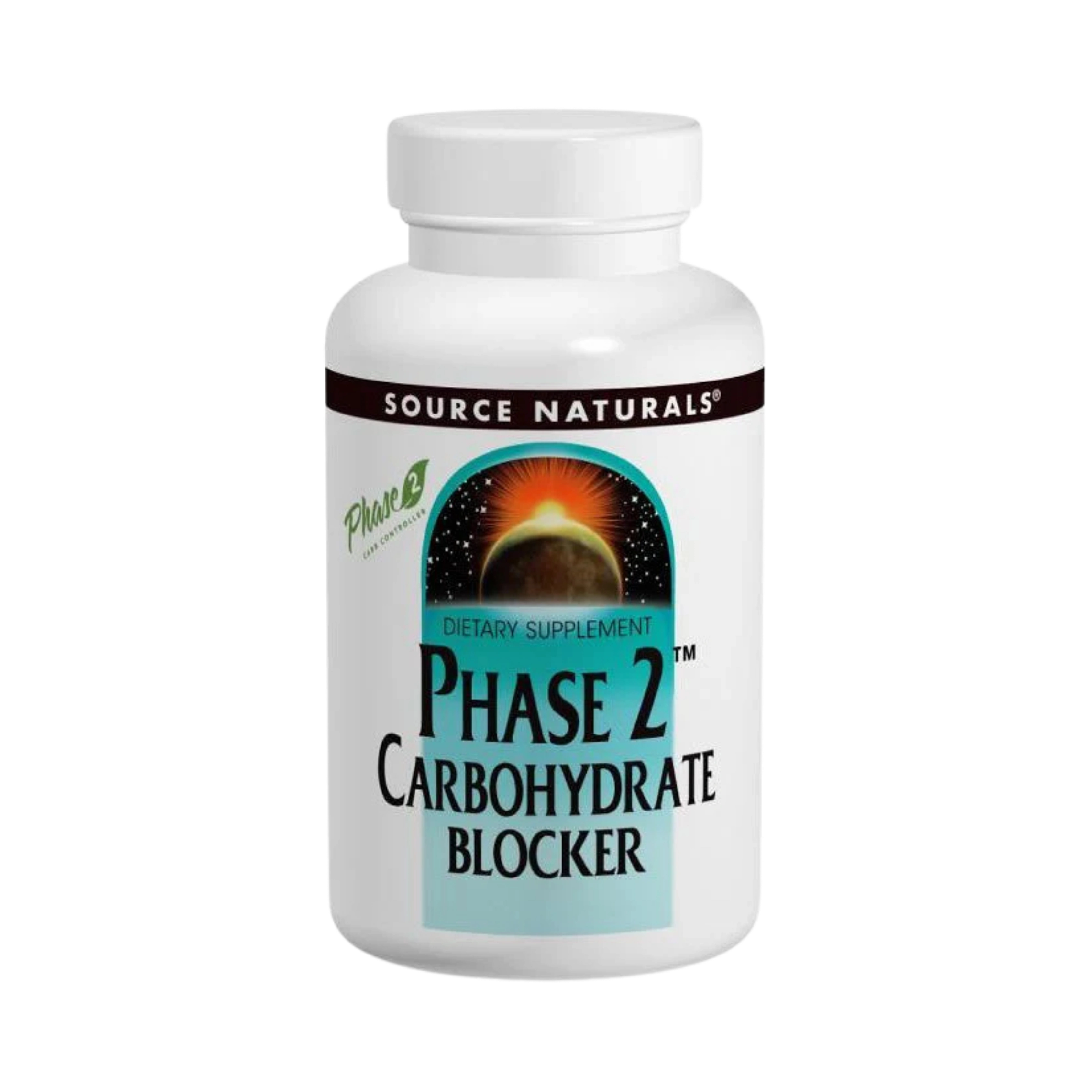 Source Naturals, Phase 2 Carbohydrate Blocker, 500 Mg, 60 Tablets