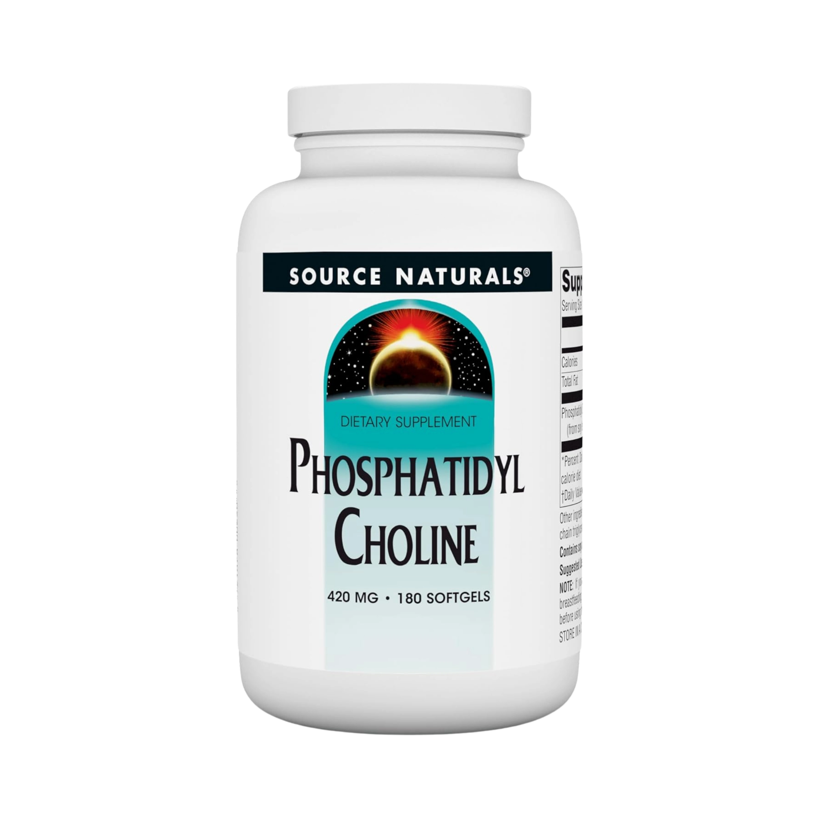 Source Naturals, Phosphatidyl Choline, 420 Mg, 180 Softgels