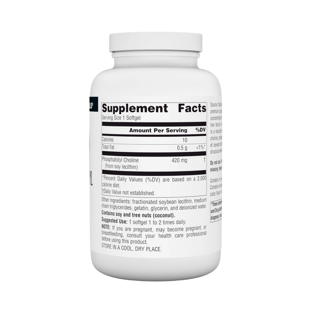 Source Naturals, Phosphatidyl Choline, 420 Mg, 180 Softgels