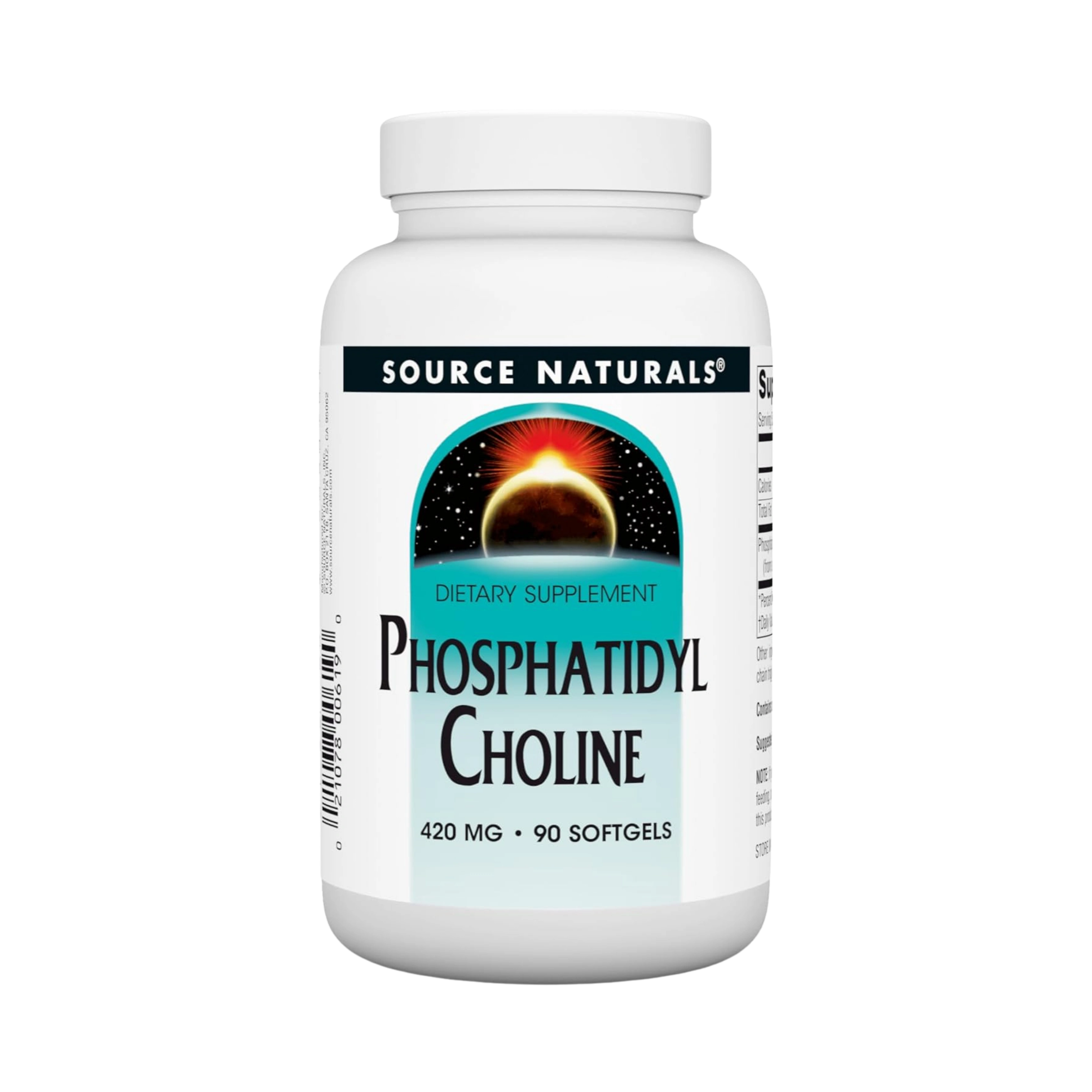Source Naturals, Phosphatidyl Choline, 420 Mg, 90 Softgels