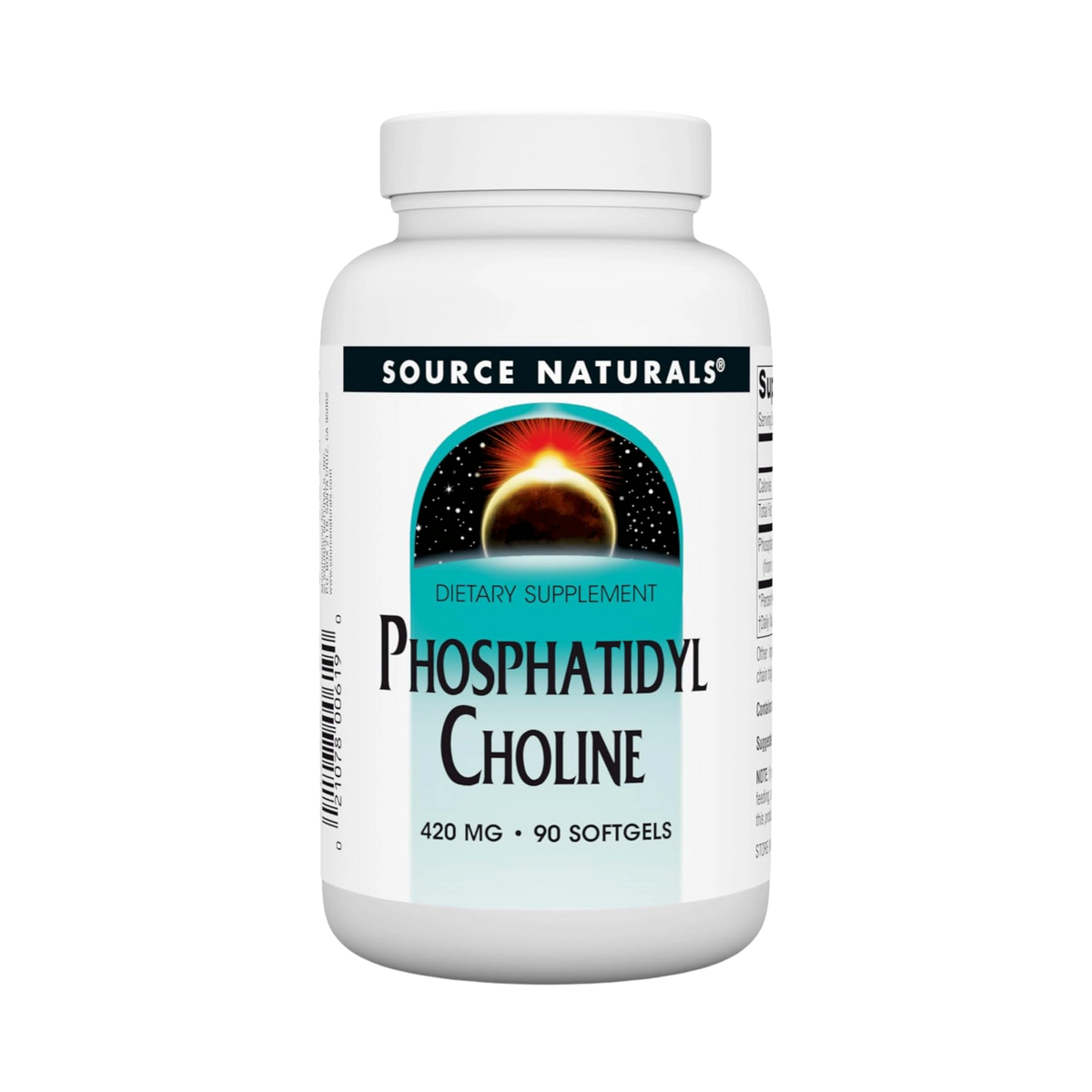 Source Naturals, Phosphatidyl Choline, 420 Mg, 90 Softgels