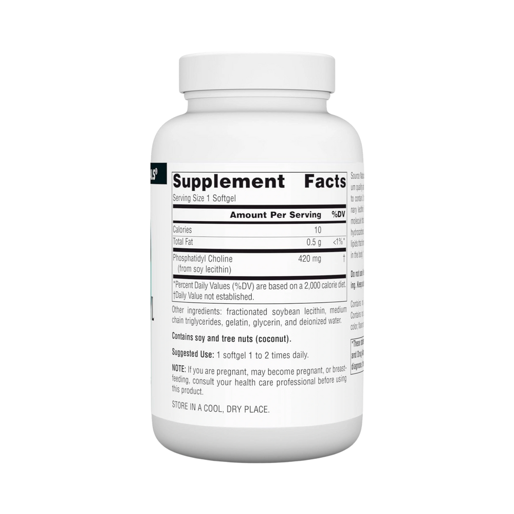Source Naturals, Phosphatidyl Choline, 420 Mg, 90 Softgels