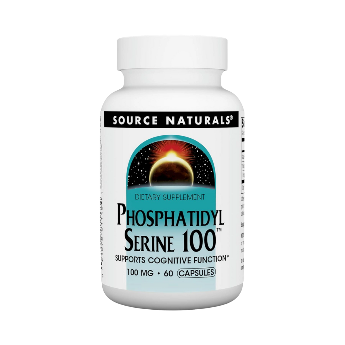 Source Naturals, Phosphatidyl Serine 100, 100 Mg, 60 Capsules