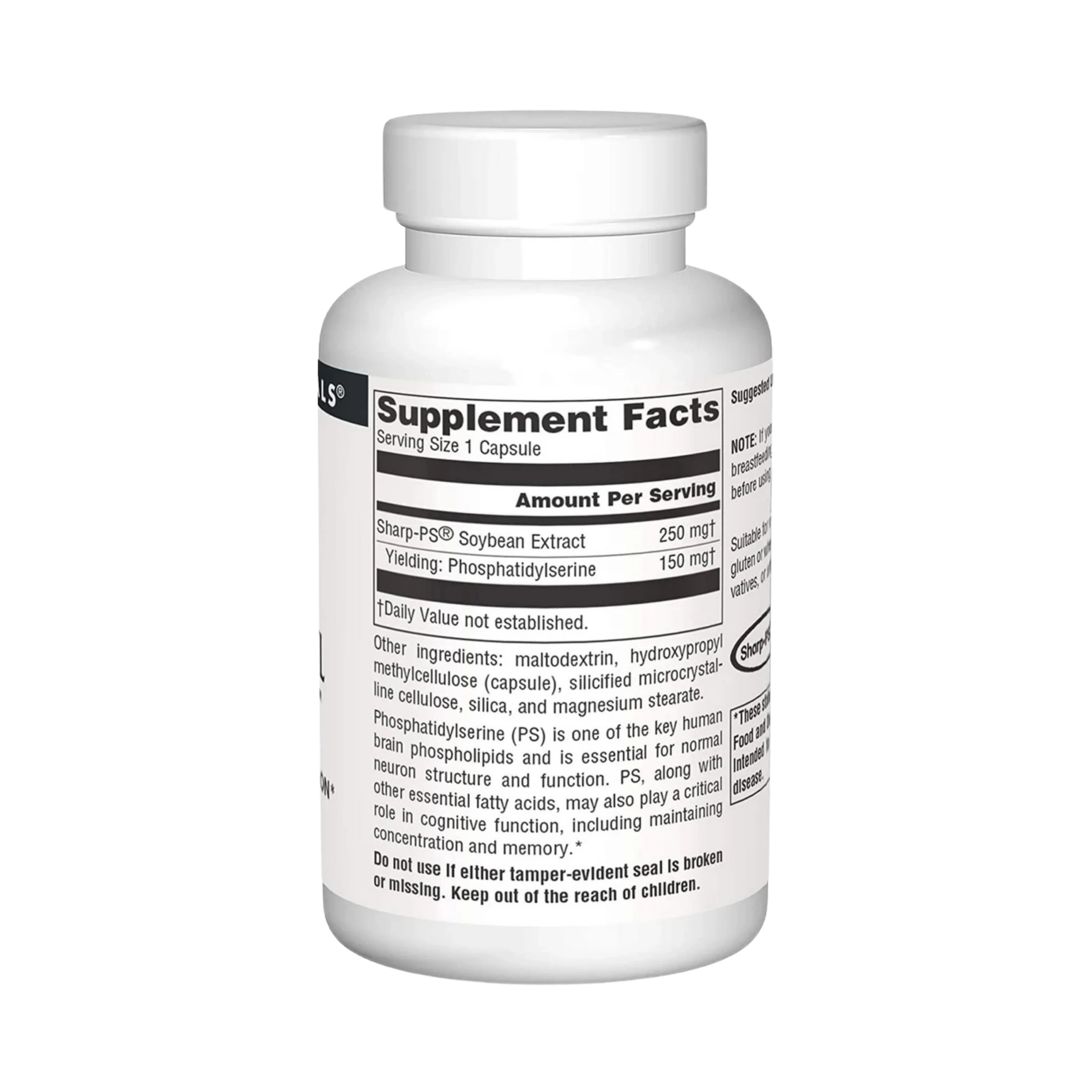 Source Naturals, Phosphatidyl Serine, 150 Mg, 30 Capsules
