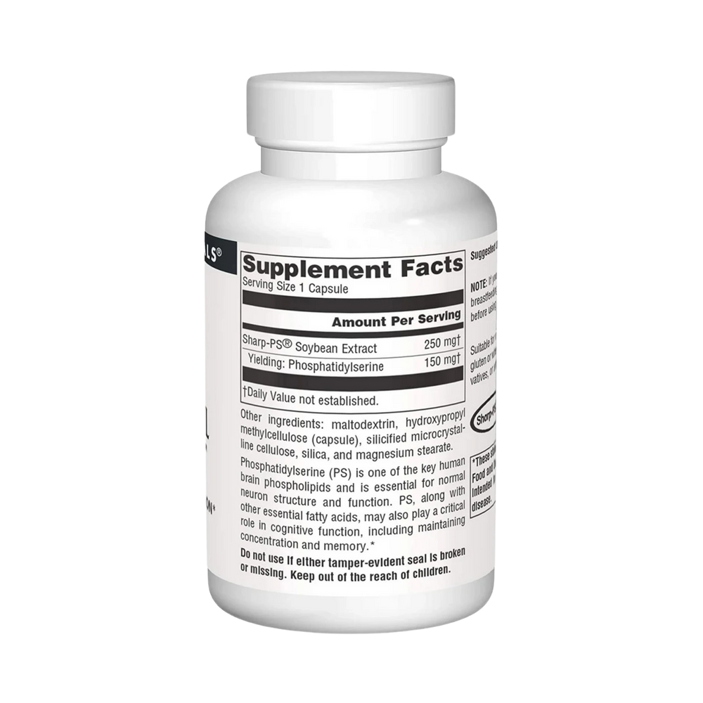 Source Naturals, Phosphatidyl Serine, 150 Mg, 30 Capsules