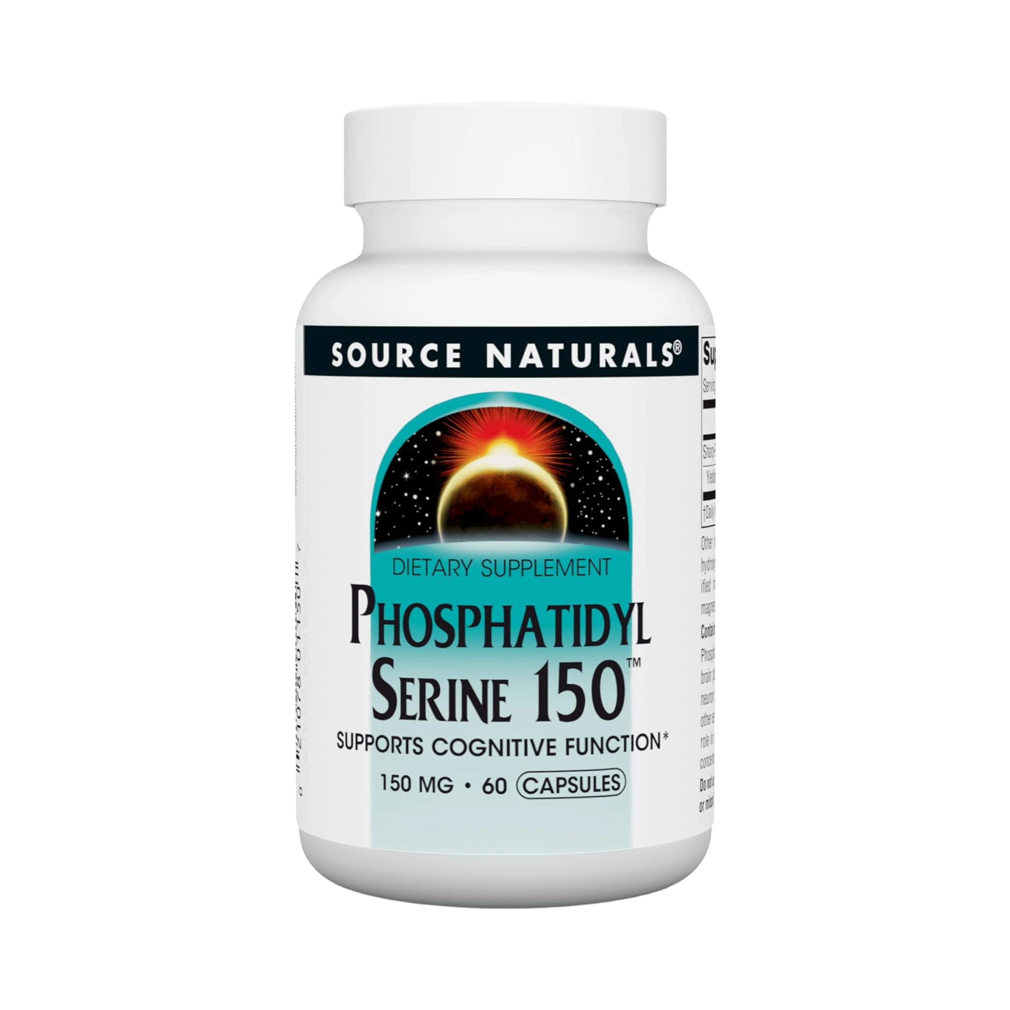 Source Naturals, Phosphatidyl Serine, 150 Mg, 60 Capsules