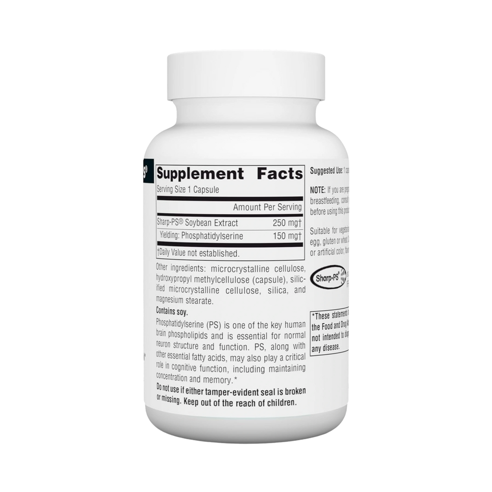 Source Naturals, Phosphatidyl Serine, 150 Mg, 60 Capsules
