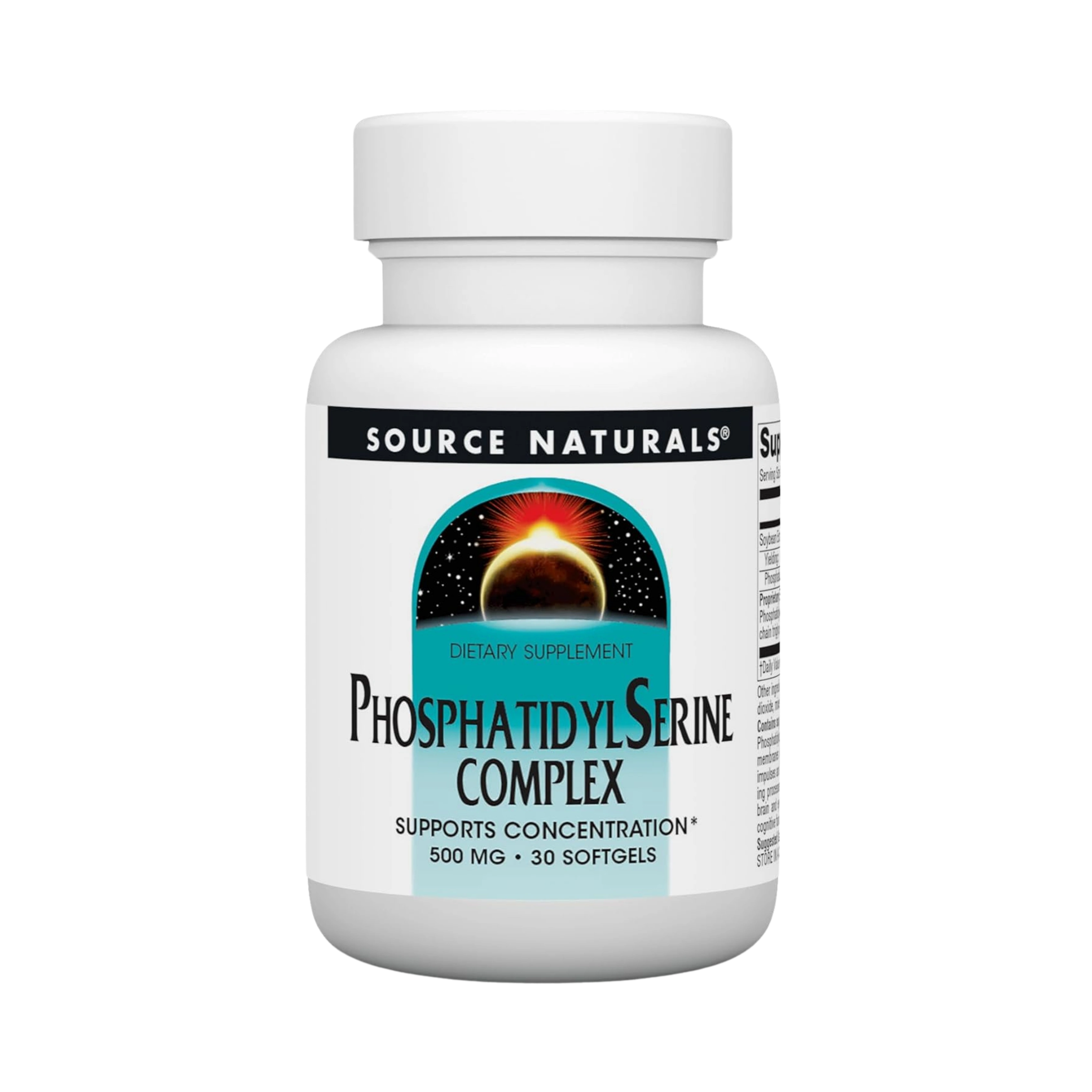 Source Naturals, Phosphatidyl Serine Complex, 500 Mg, 30 Softgels