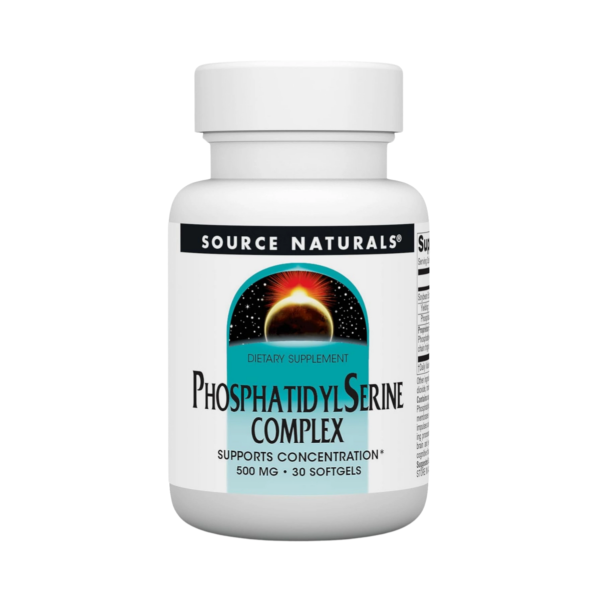 Source Naturals, Phosphatidyl Serine Complex, 500 Mg, 30 Softgels