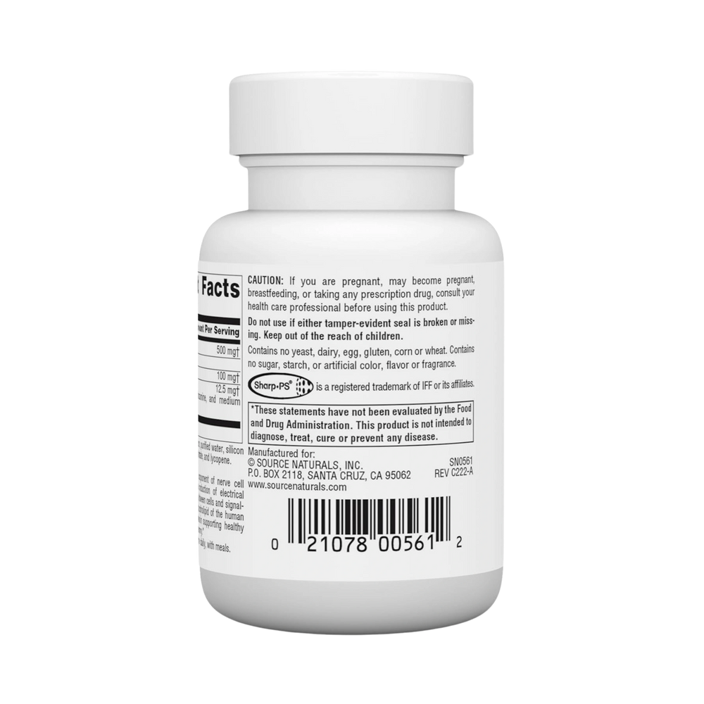Source Naturals, Phosphatidyl Serine Complex, 500 Mg, 30 Softgels