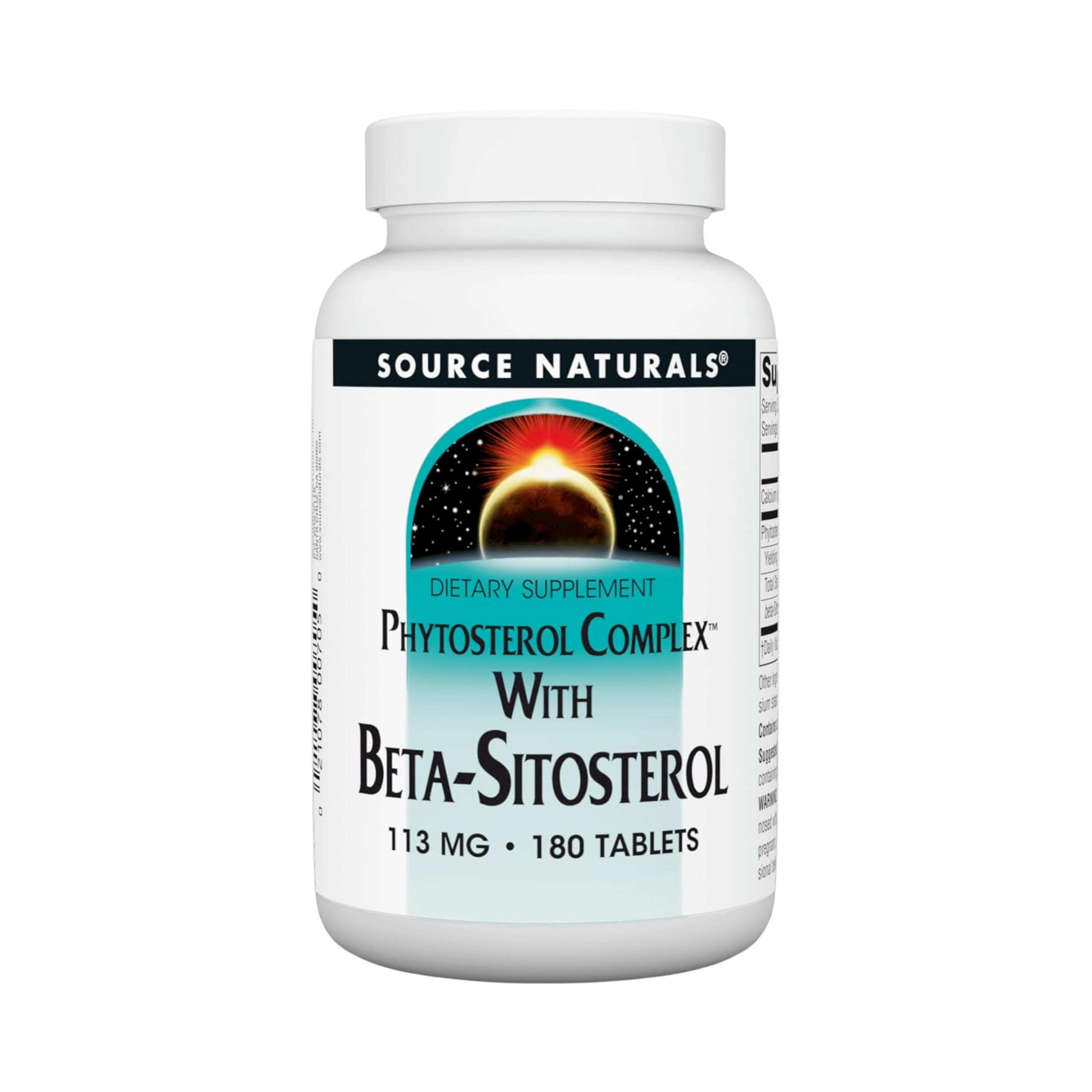 Source Naturals, Phytosterol Complex with Beta-Sitosterol, 113 Mg, 180 Tablets