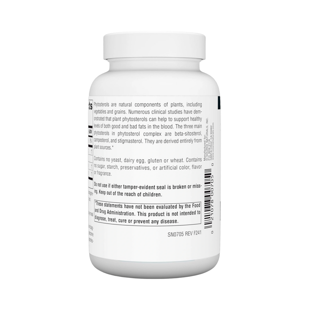 Source Naturals, Phytosterol Complex with Beta-Sitosterol, 113 Mg, 180 Tablets