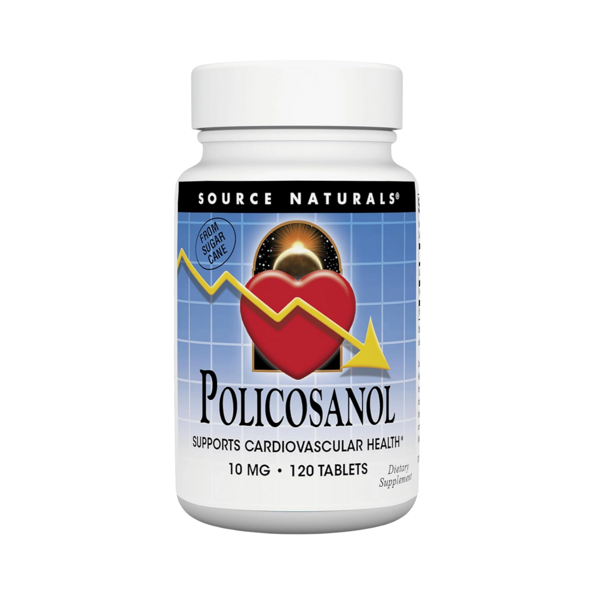 Source Naturals, Policosanol, 10 Mg, 120 Tablets