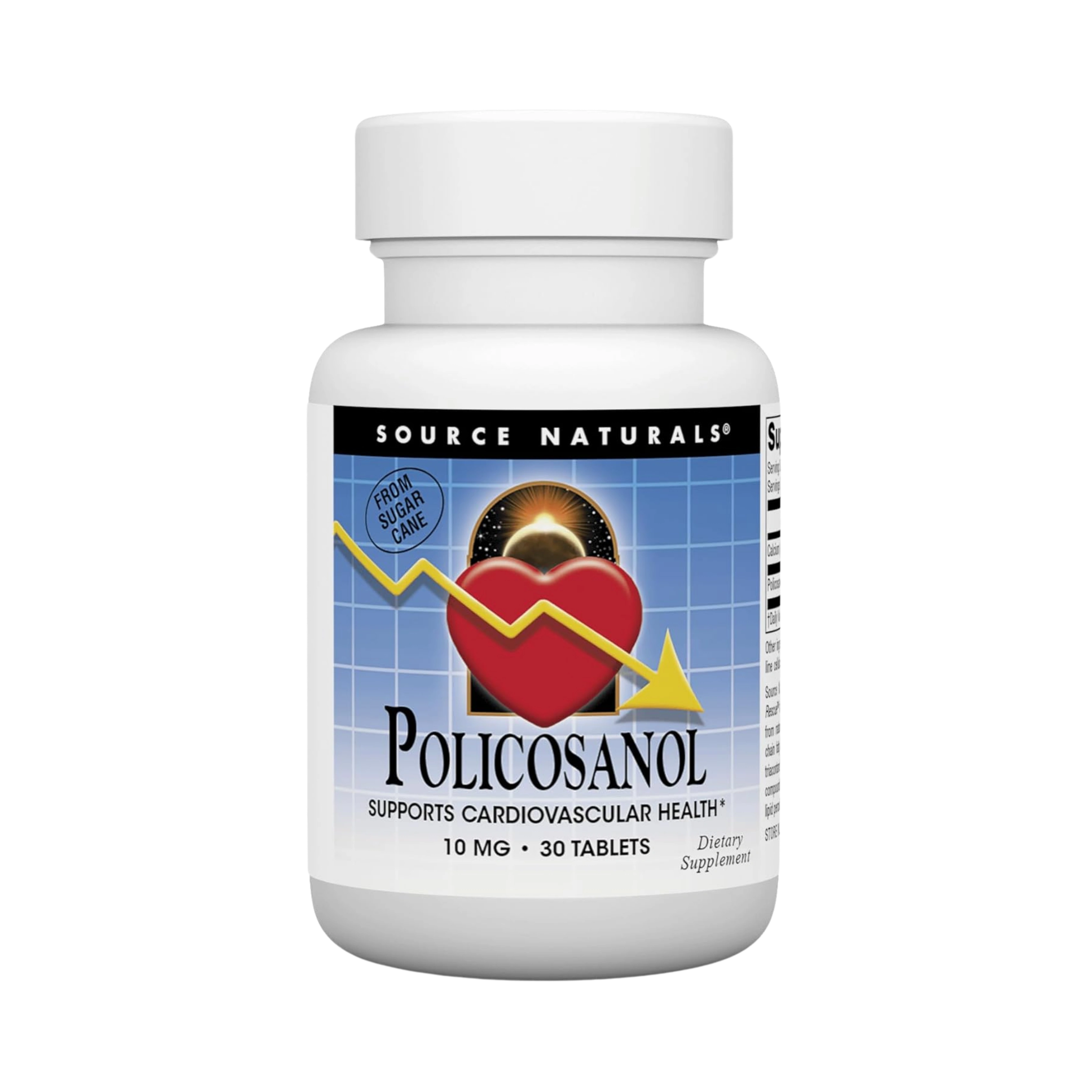 Source Naturals, Policosanol, 10 Mg, 30 Tablets