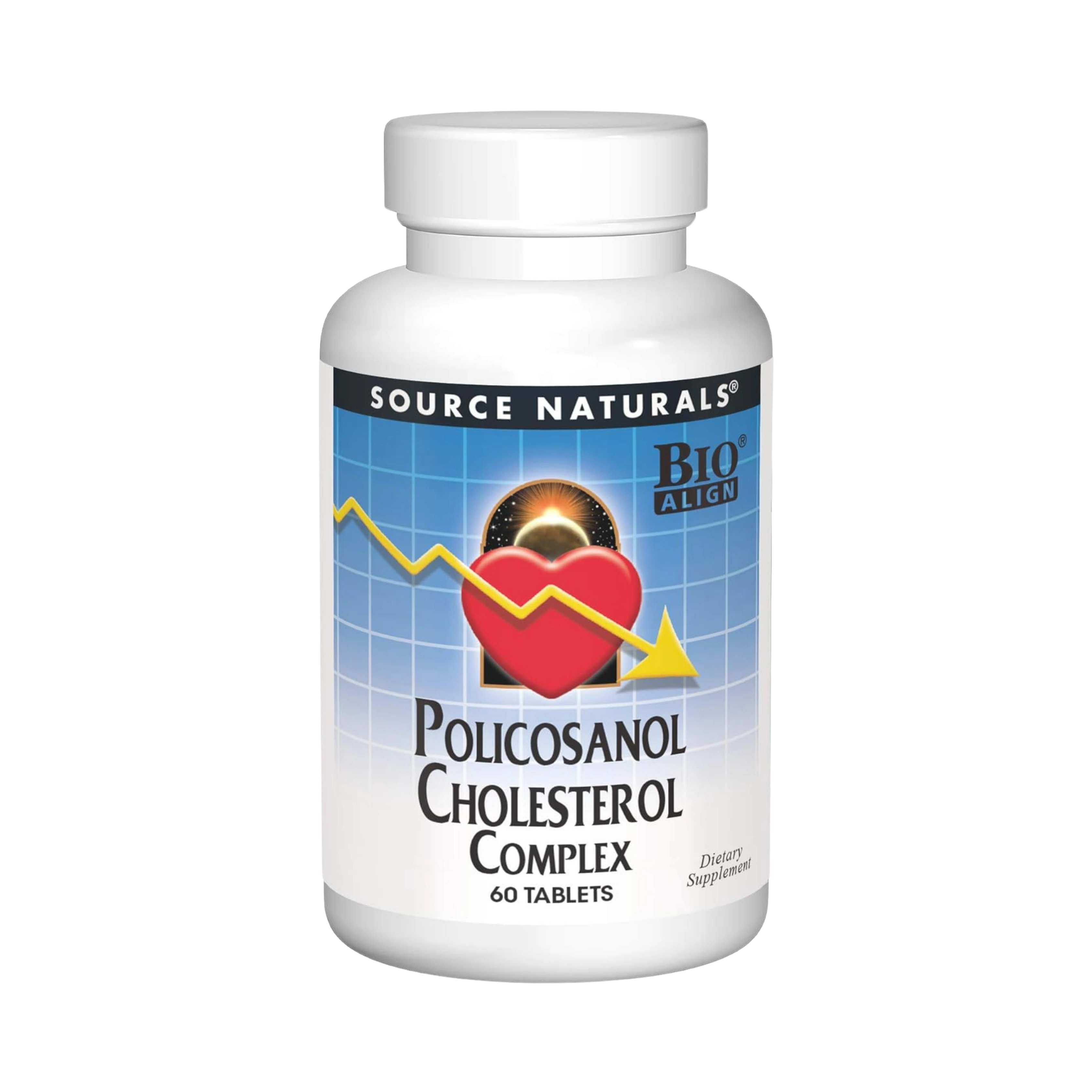 Source Naturals, Policosanol Cholesterol Complex, 60 Tablets