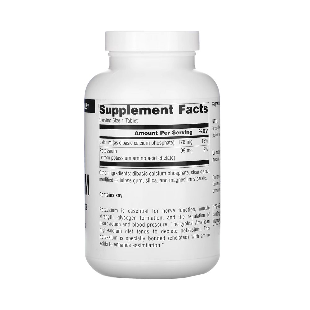 Source Naturals, Potassium, 99 Mg, 100 Tablets