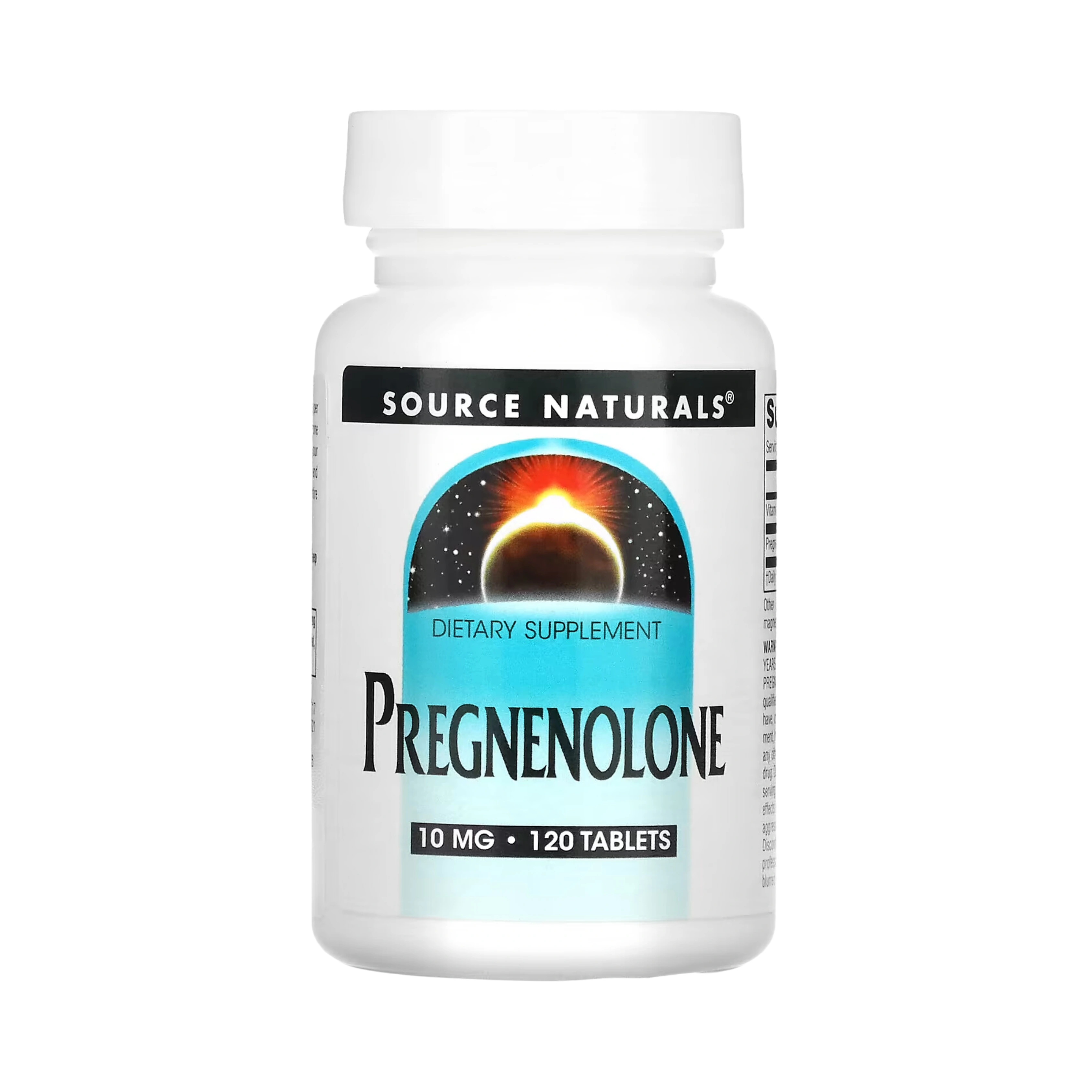Source Naturals, Pregnenolone, 10 Mg, 120 Tablets