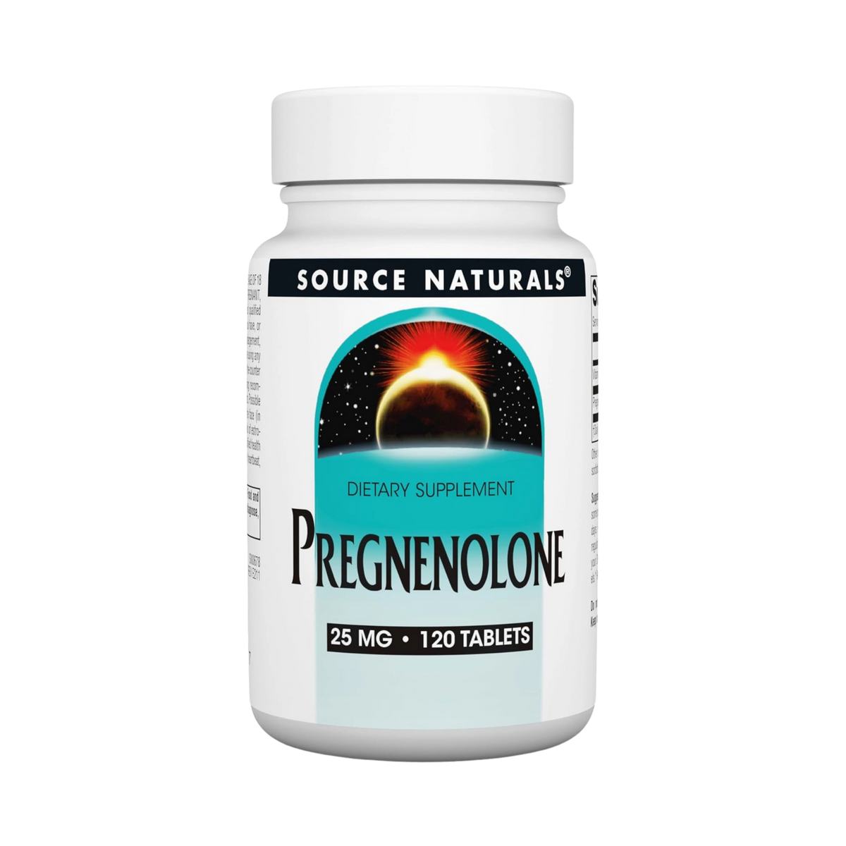 Source Naturals, Pregnenolone, 25 Mg, 120 Tablets