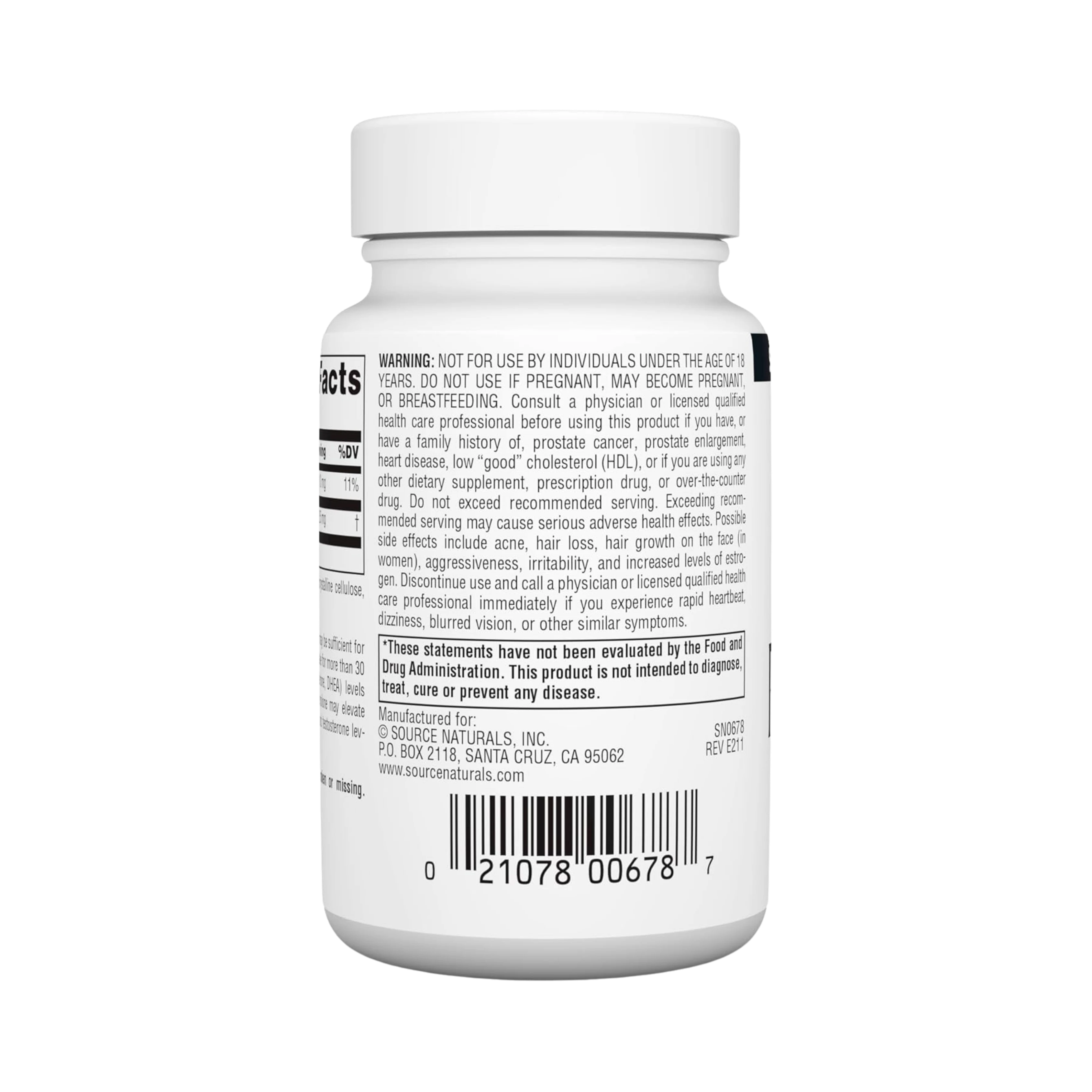 Source Naturals, Pregnenolone, 25 Mg, 120 Tablets