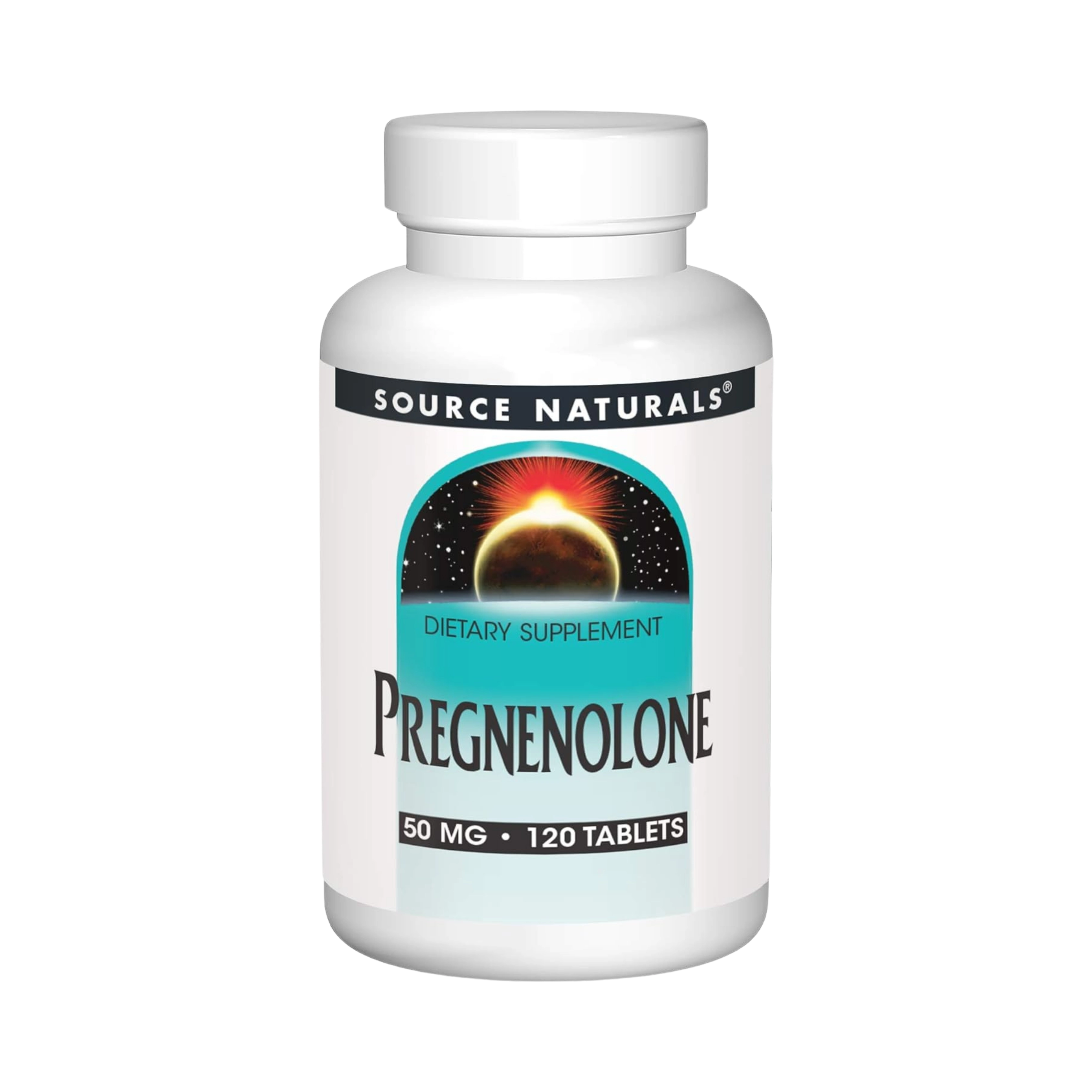 Source Naturals, Pregnenolone, 50 Mg, 120 Tablets