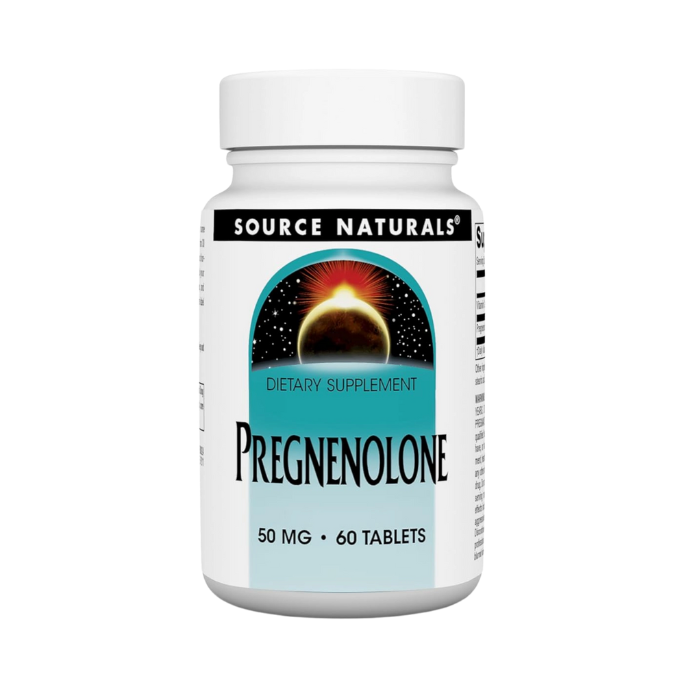 Source Naturals, Pregnenolone, 50 Mg, 60 Tablets