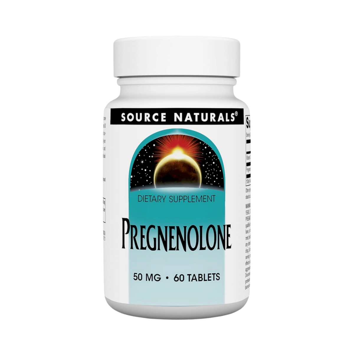 Source Naturals, Pregnenolone, 50 Mg, 60 Tablets