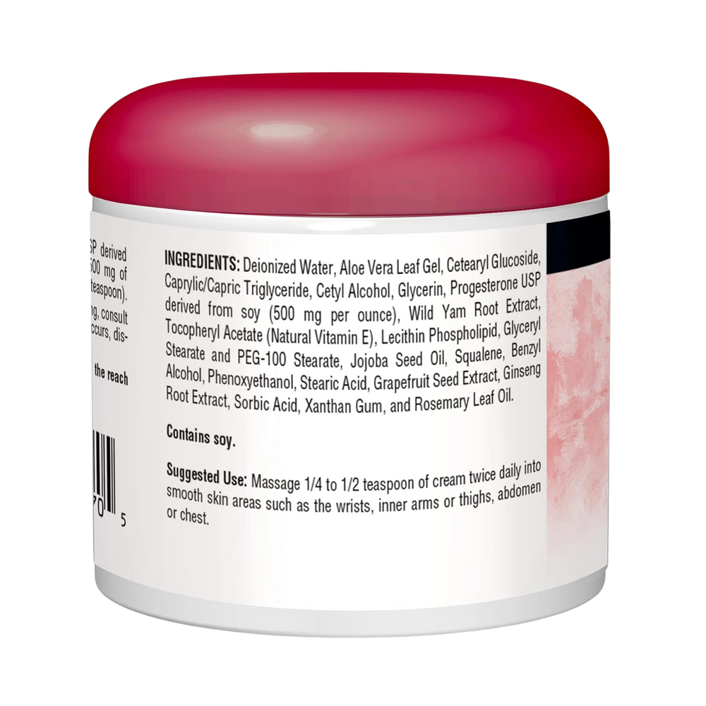 Source Naturals, Progesterone Cream, 4 Oz Jar