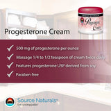 Source Naturals, Progesterone Cream, 4 Oz Jar