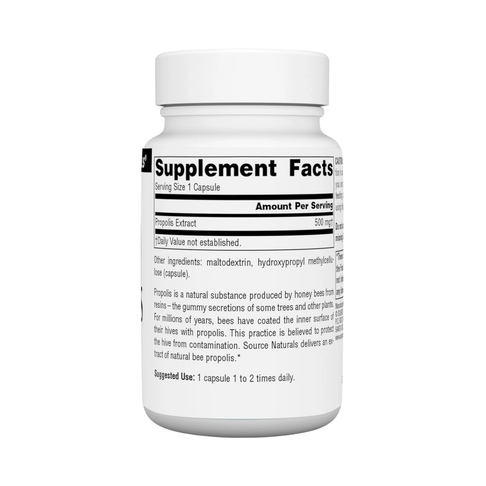 Source Naturals, Propolis Extract, 60 Capsules