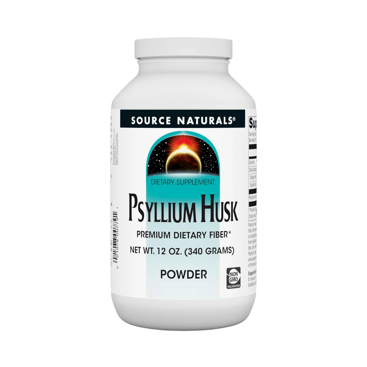 Source Naturals, Psyllium Husk, 12 Oz Powder