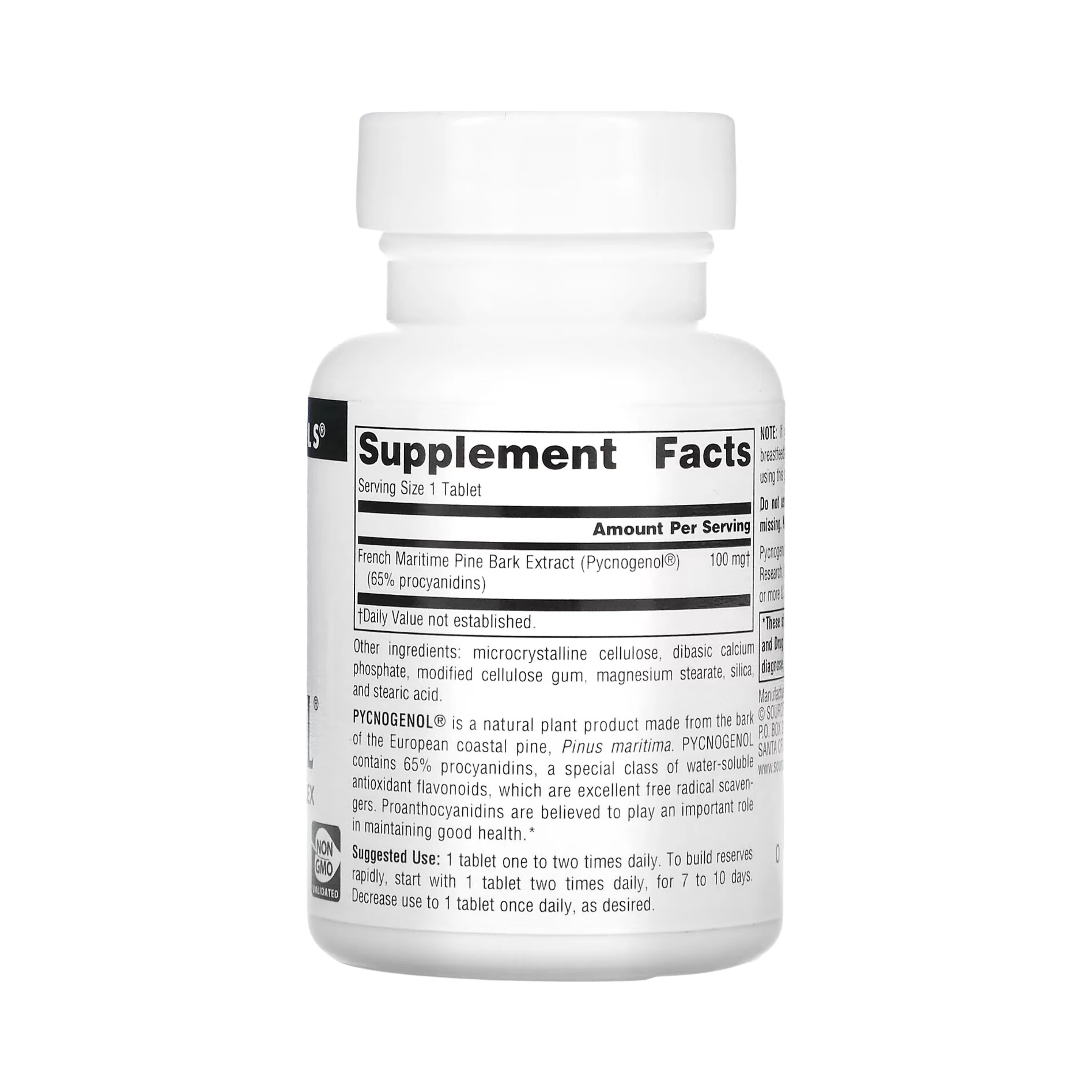 Source Naturals, Pycnogenol, 100 Mg, 90 Tablets
