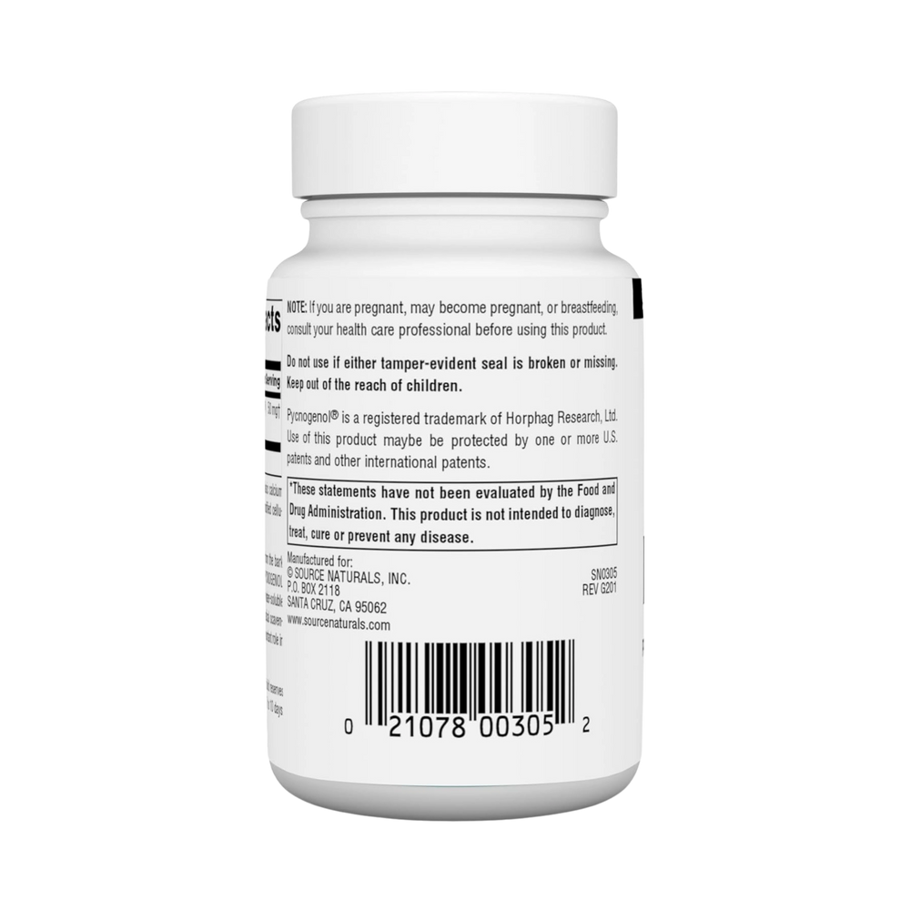 Source Naturals, Pycnogenol, 50 Mg, 120 Tablets