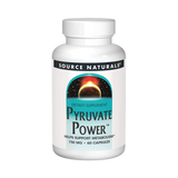 Source Naturals, Pyruvate Power, 750 Mg, 60 Capsules
