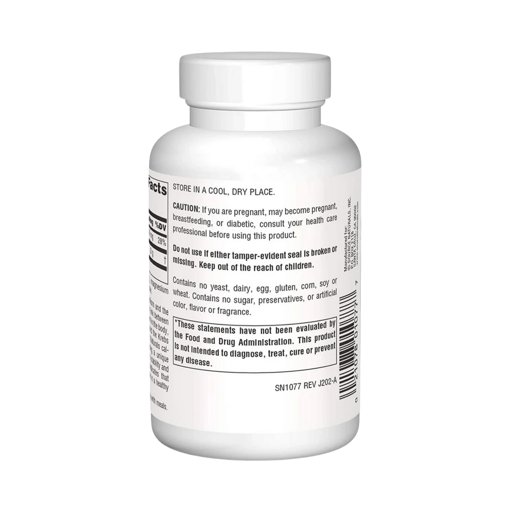 Source Naturals, Pyruvate Power, 750 Mg, 60 Capsules
