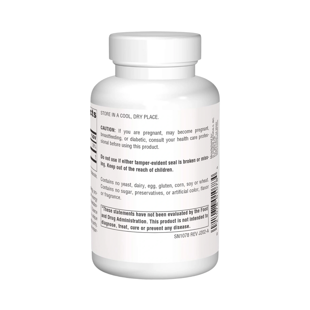 Source Naturals, Pyruvate Power, 750 Mg, 90 Capsules