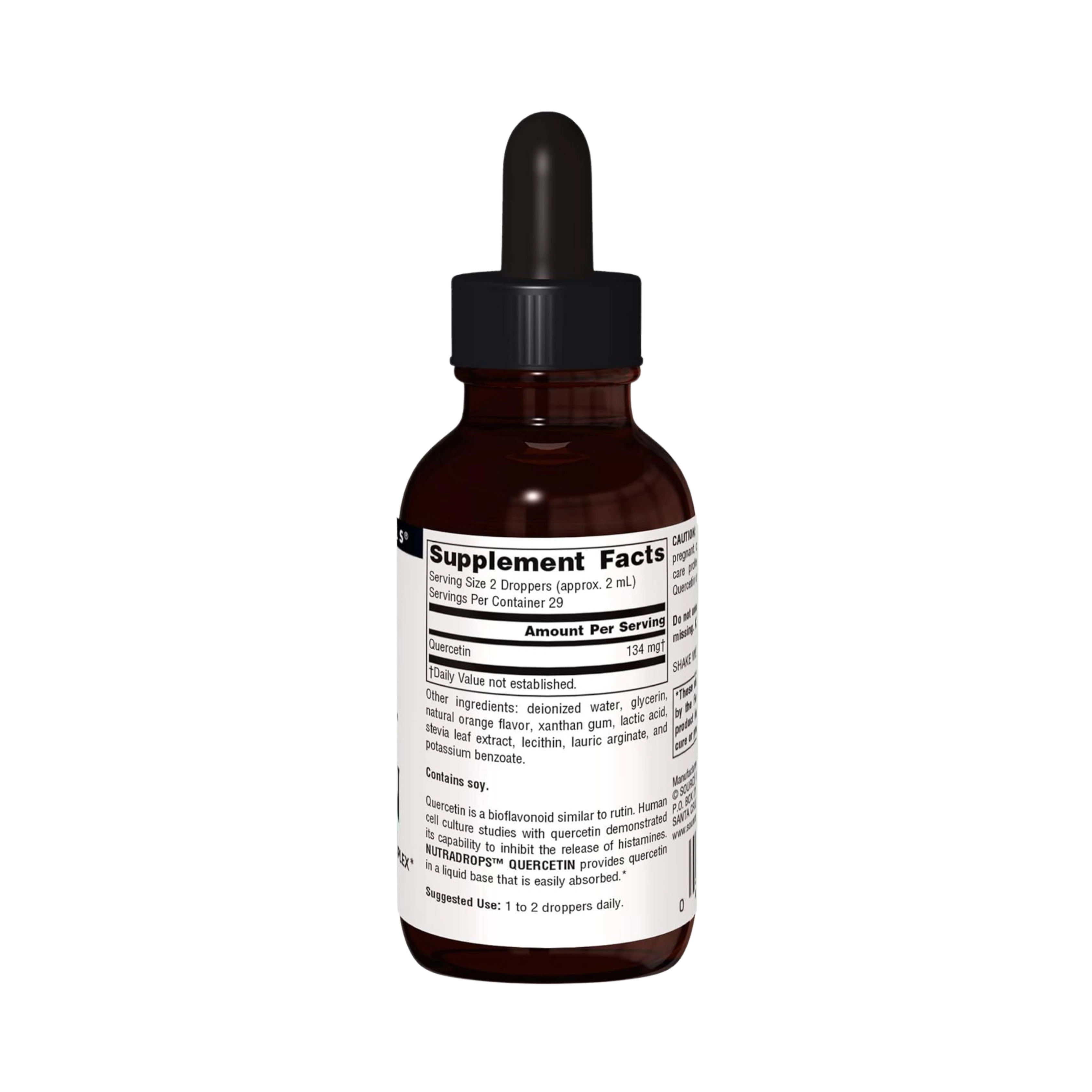 Source Naturals, Quercetin, NutraDrop, 2 Oz Liquid