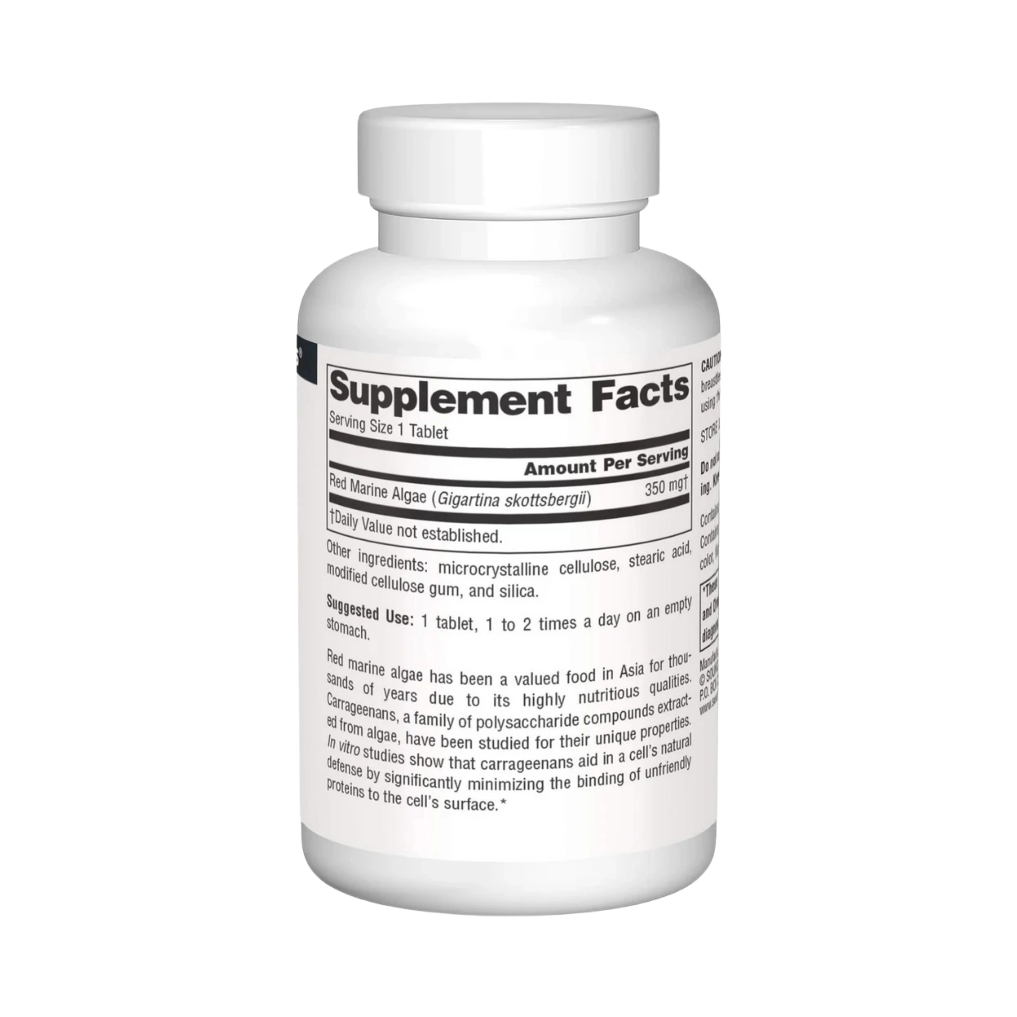 Source Naturals, Red Marine Algae, 350 Mg, 45 Tablets