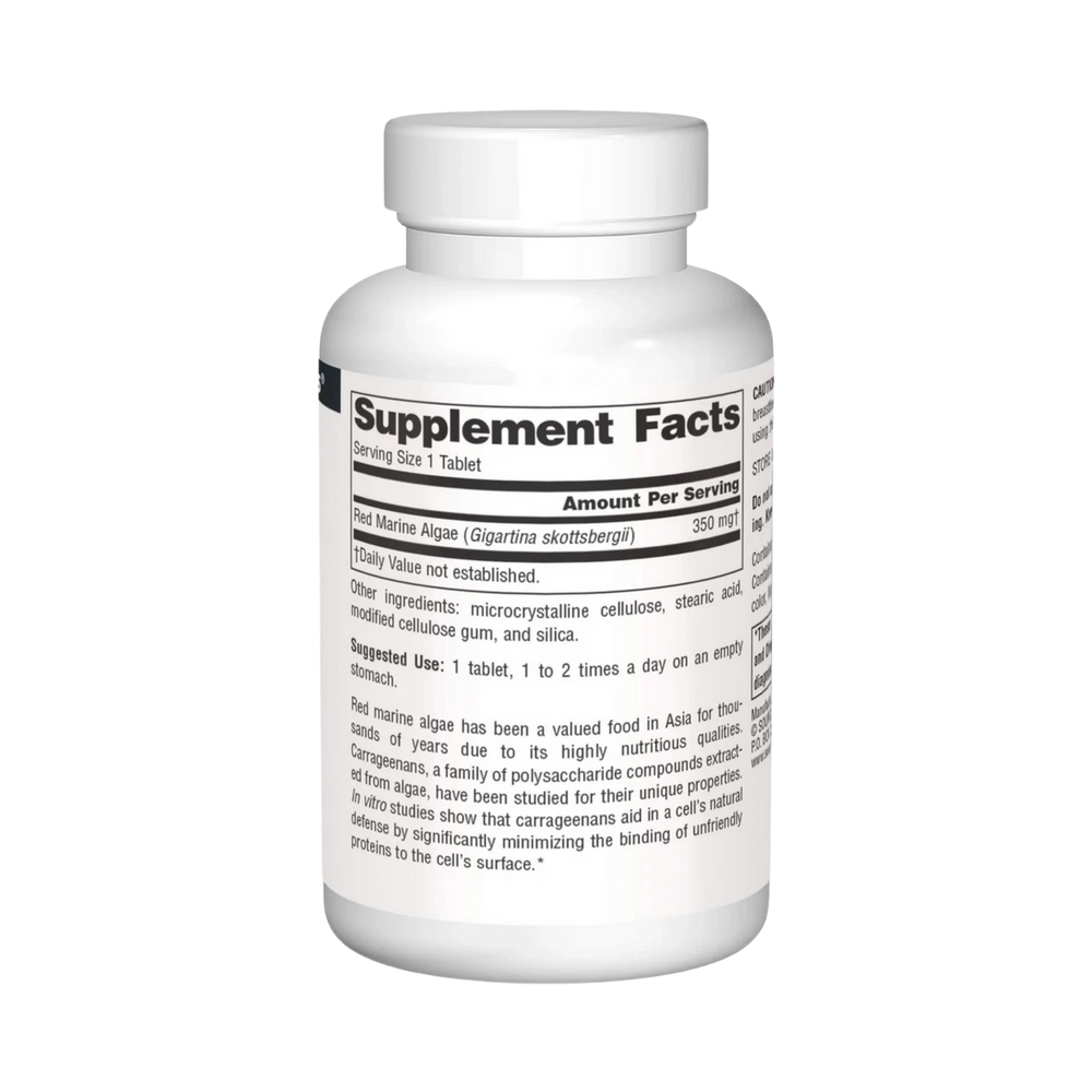 Source Naturals, Red Marine Algae, 350 Mg, 45 Tablets