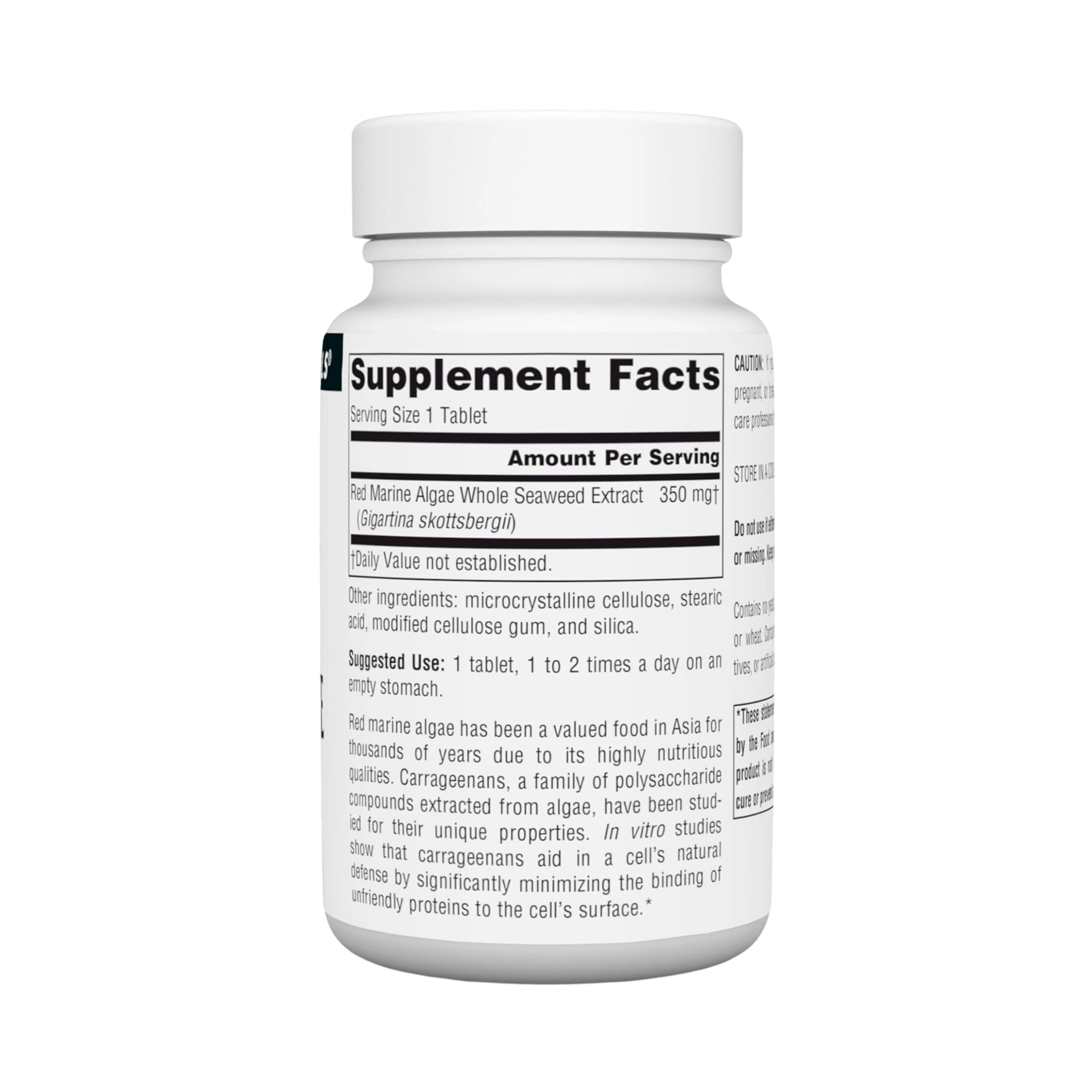 Source Naturals, Red Marine Algae, 350 Mg, 90 Tablets