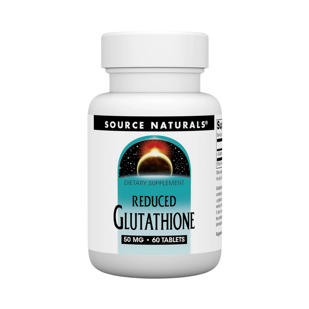 Source Naturals, Reduced Glutathione, 50 Mg, 60 Tablets