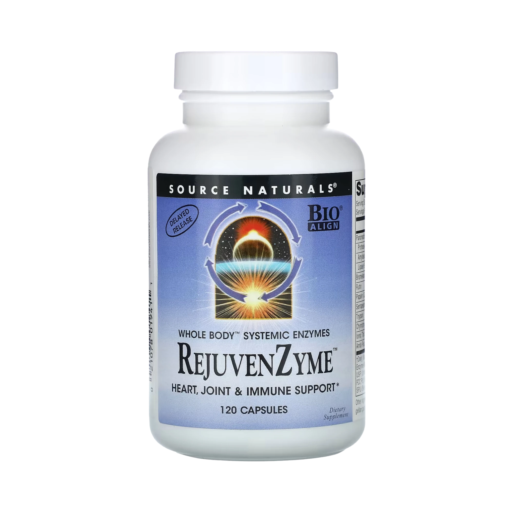 Source Naturals, RejuvenZyme, 120 Capsules